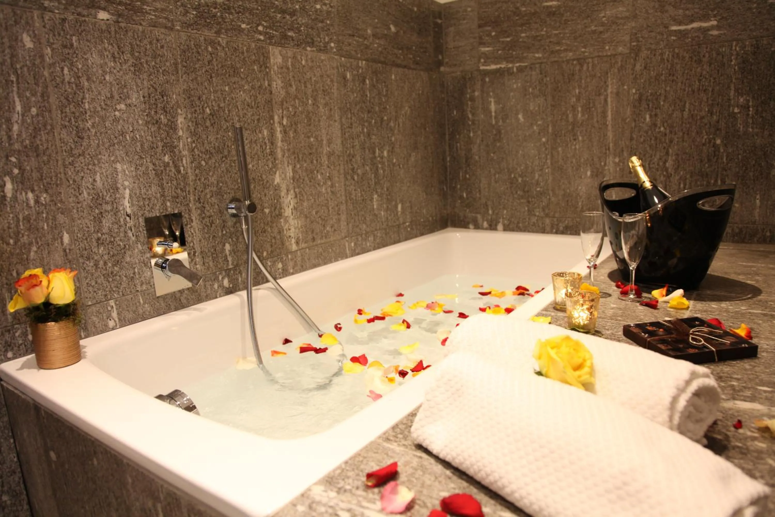 Bathroom in Hotel Metrò