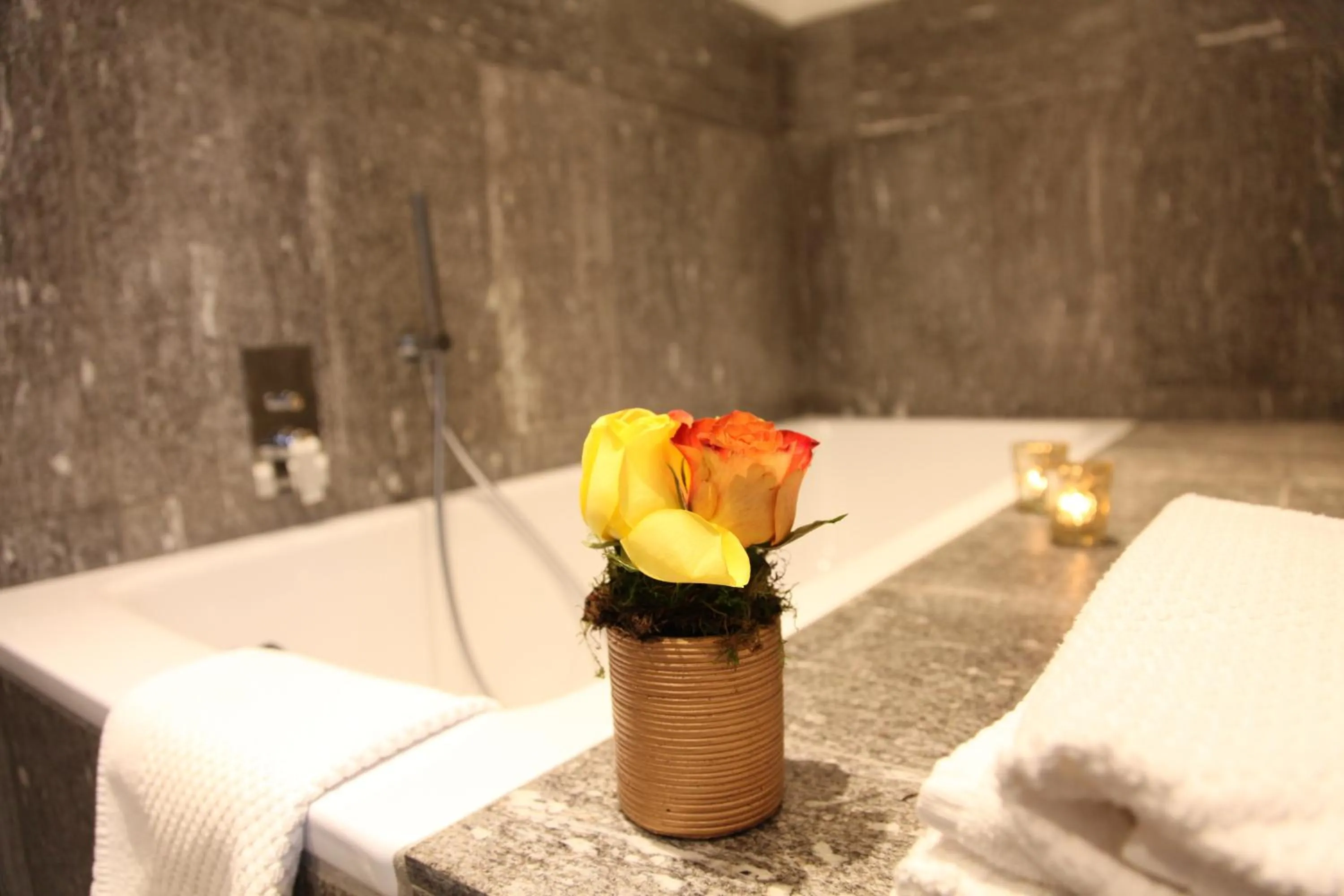 Bathroom in Hotel Metrò