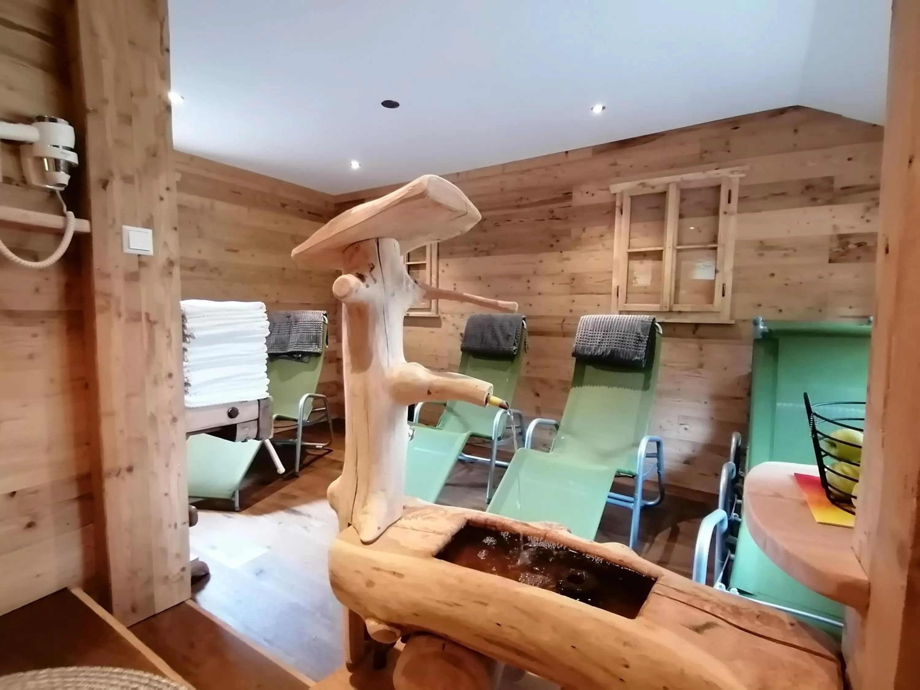 Sauna in Familien & Wander-Pension Purkhardt