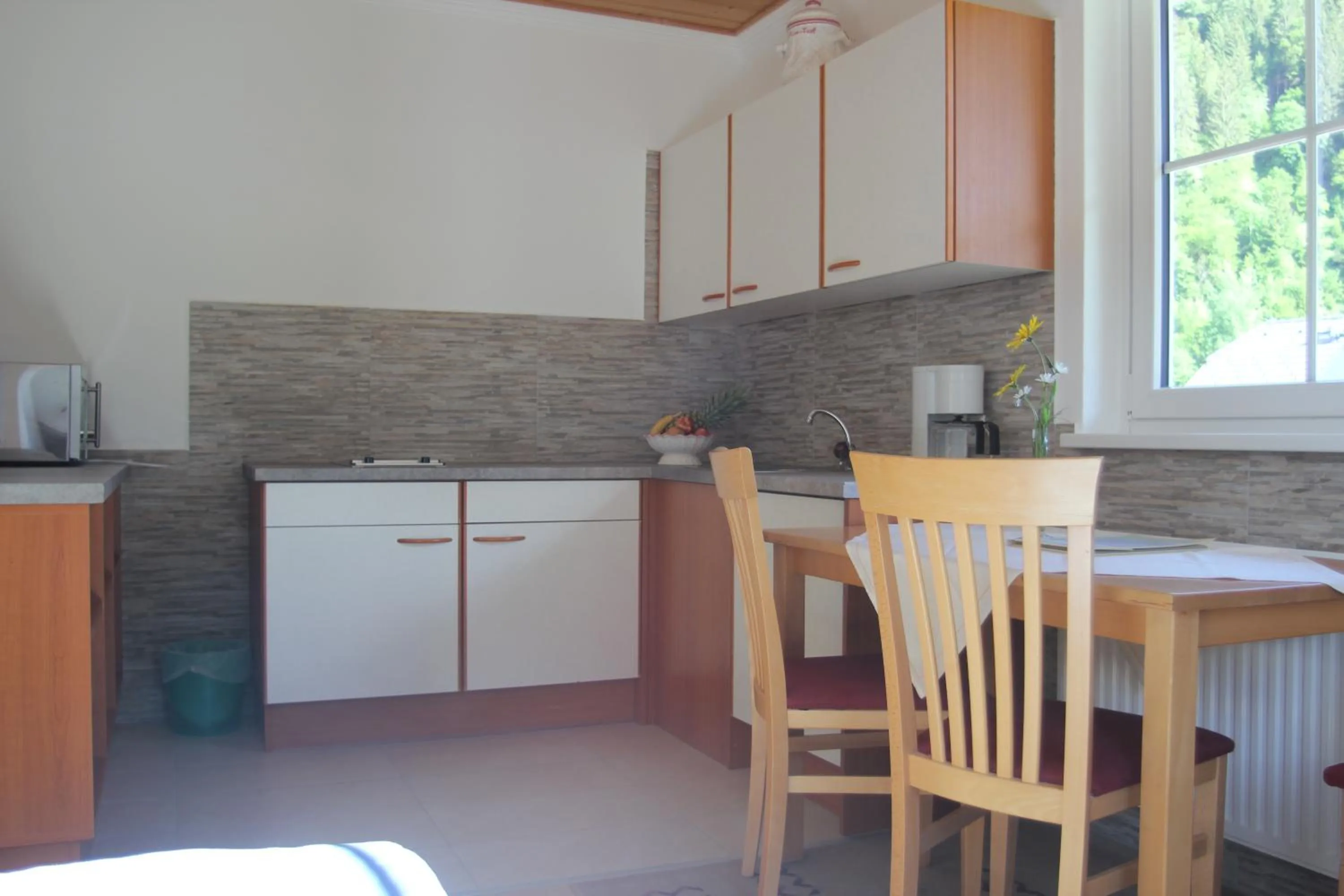 kitchen in Familien & Wander-Pension Purkhardt