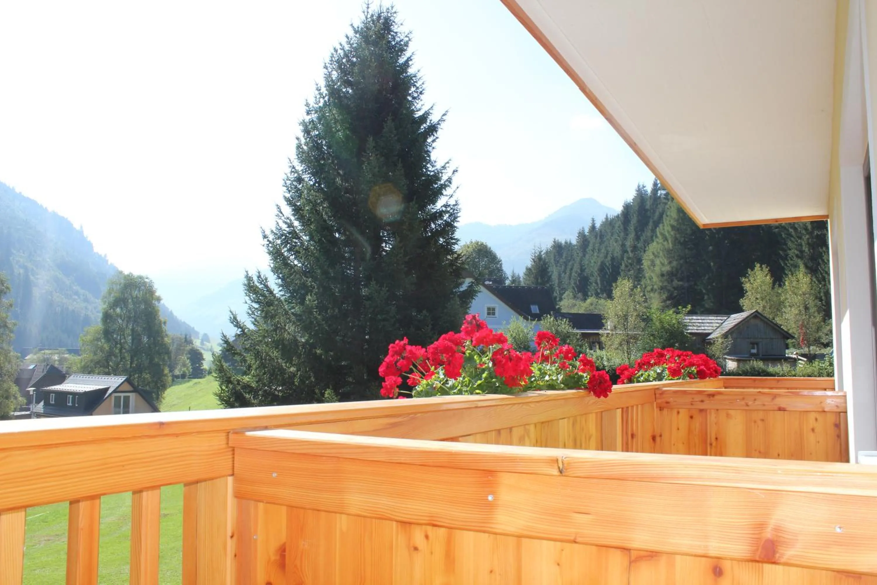 Balcony/Terrace in Familien & Wander-Pension Purkhardt