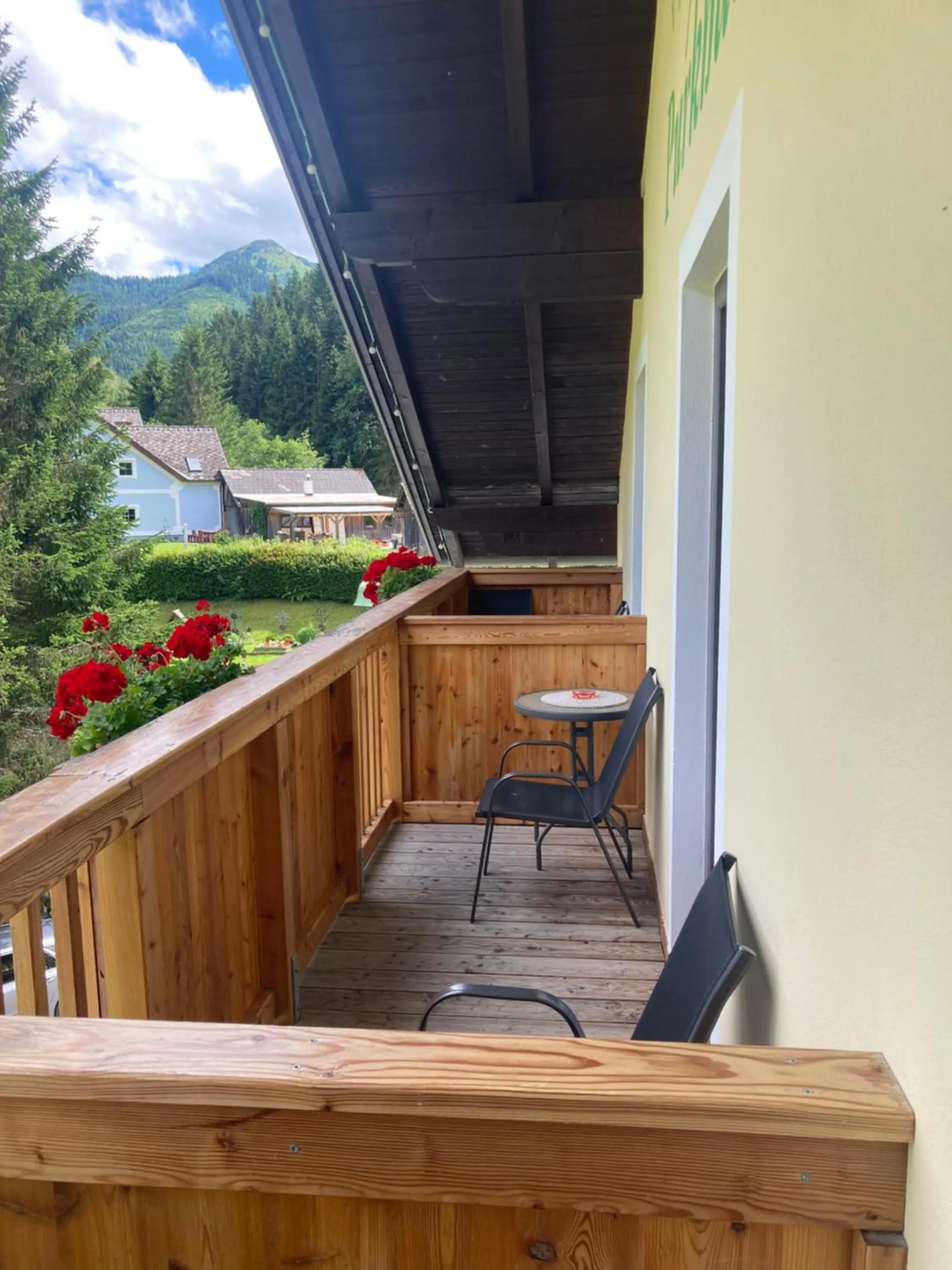 Balcony/Terrace in Familien & Wander-Pension Purkhardt