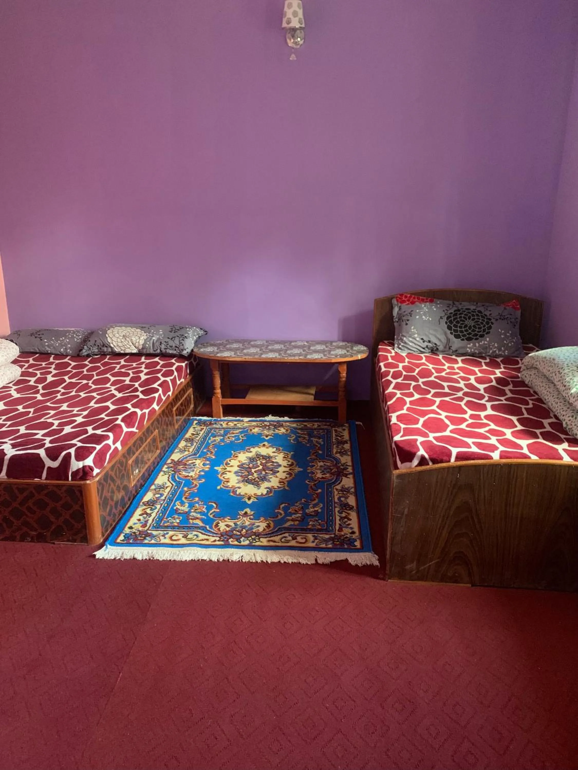 Bed in Nagarkot Trekkers Inn