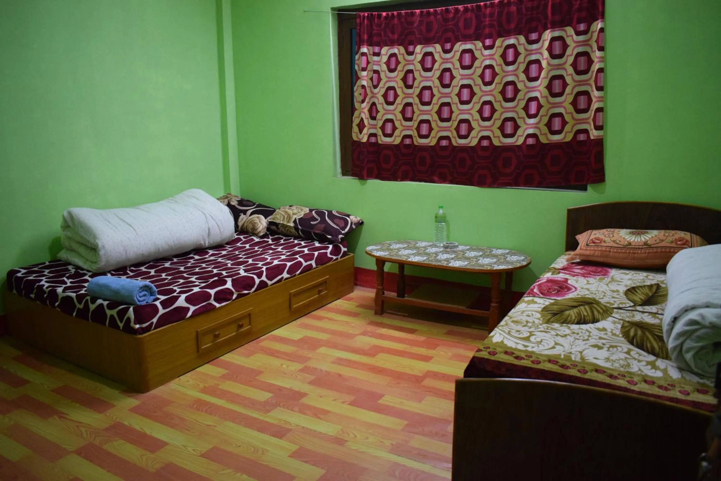 Bed in Nagarkot Trekkers Inn
