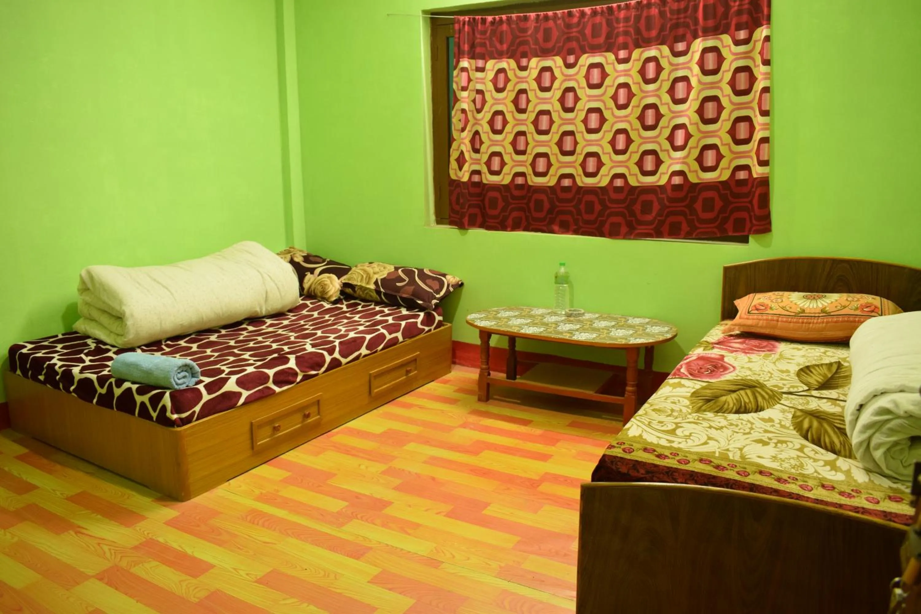 Bed in Nagarkot Trekkers Inn