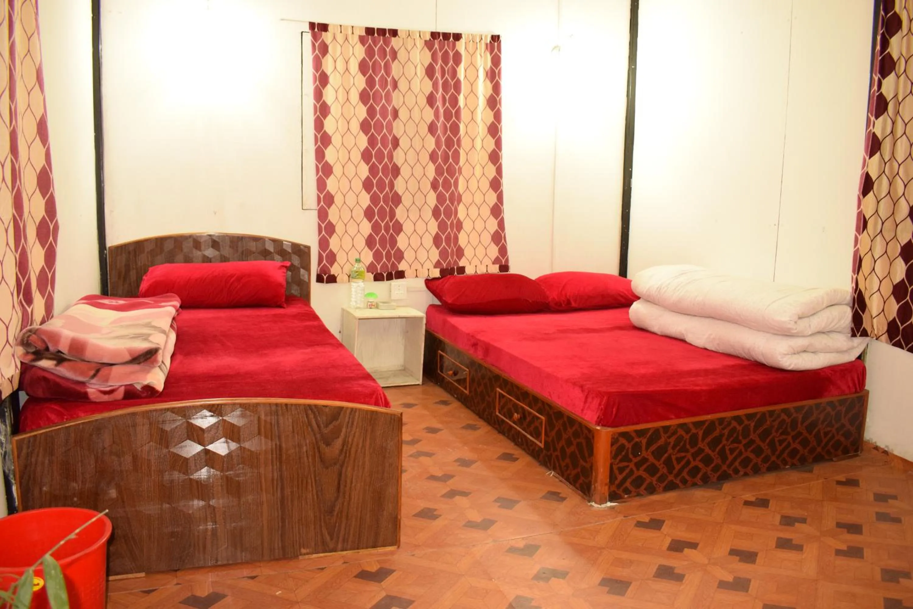 Bed in Nagarkot Trekkers Inn
