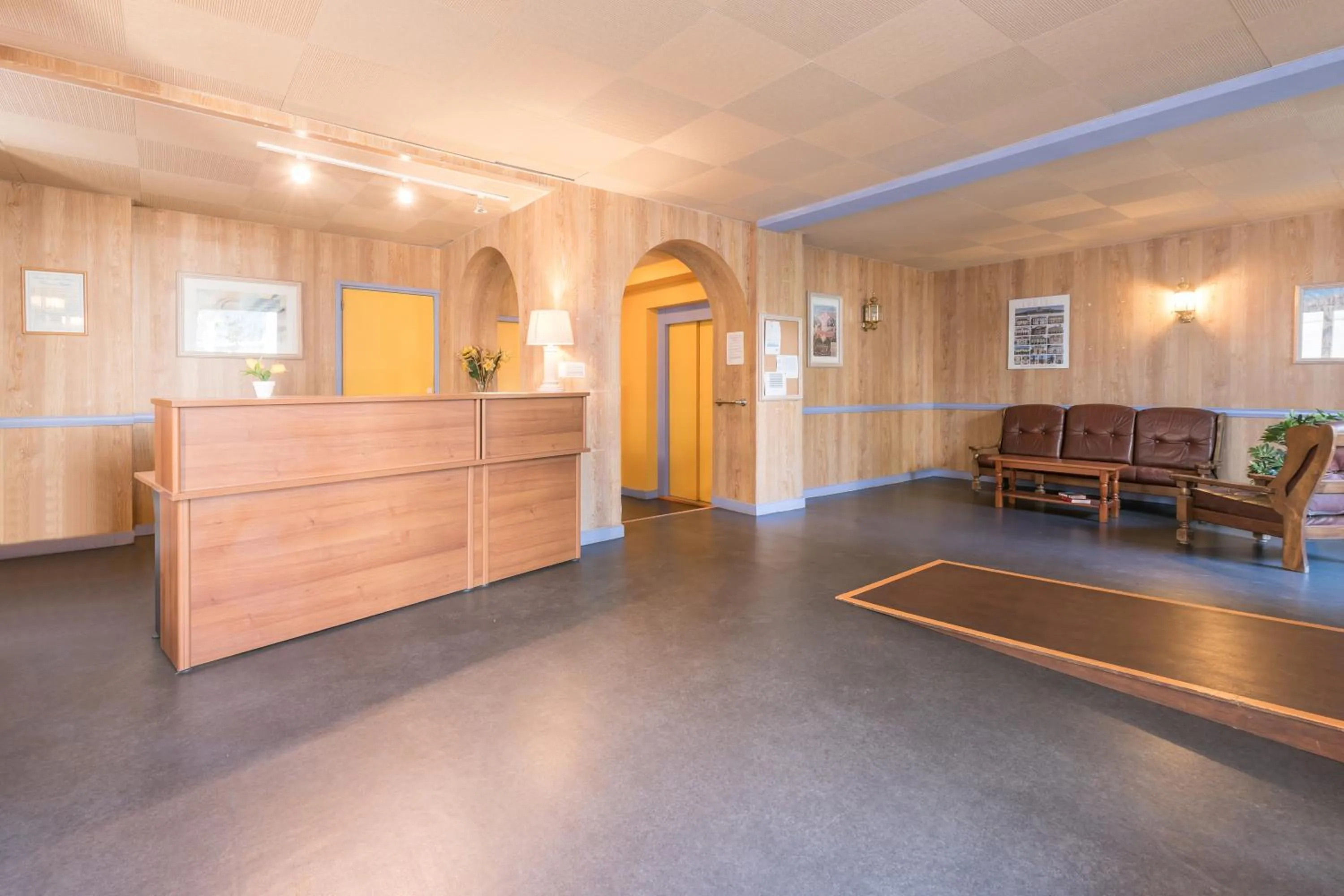 Lobby or reception in City Résidence Termalia