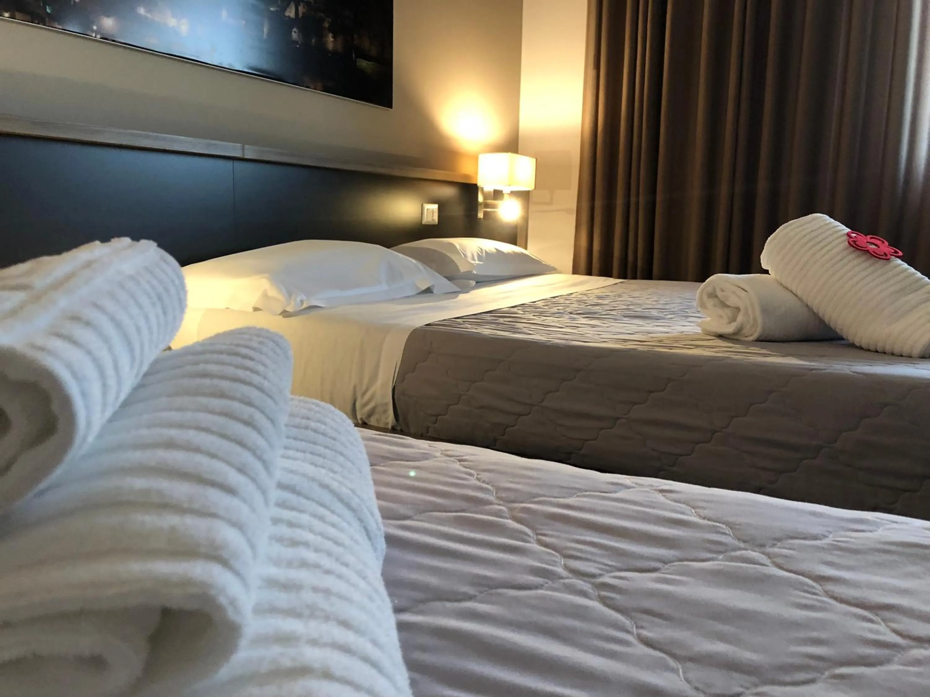 Photo of the whole room, Bed in La Sosta Motel Tavola Calda