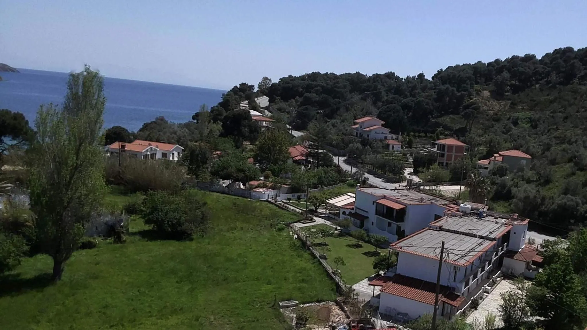 Sea view in Vontzos Hotel