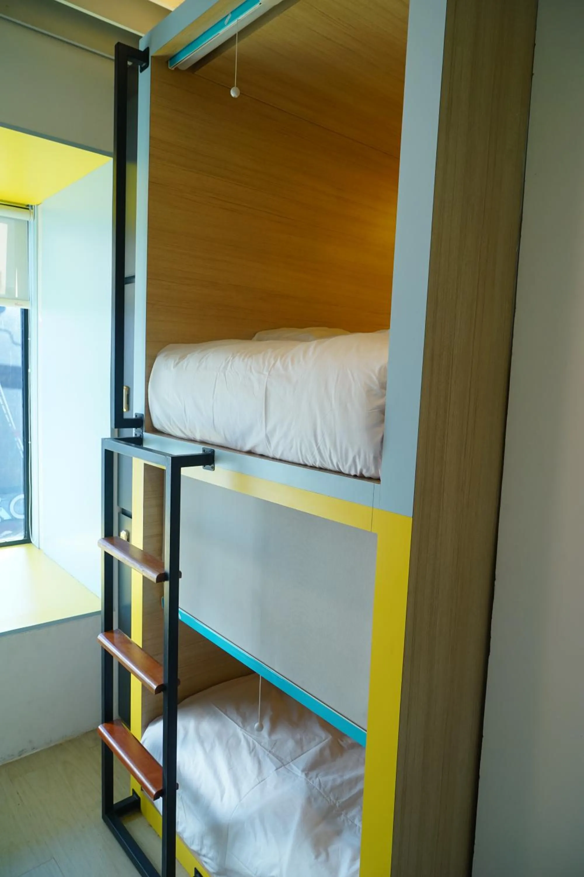 Bedroom, Bed in Borough Capsule Hostel Bali