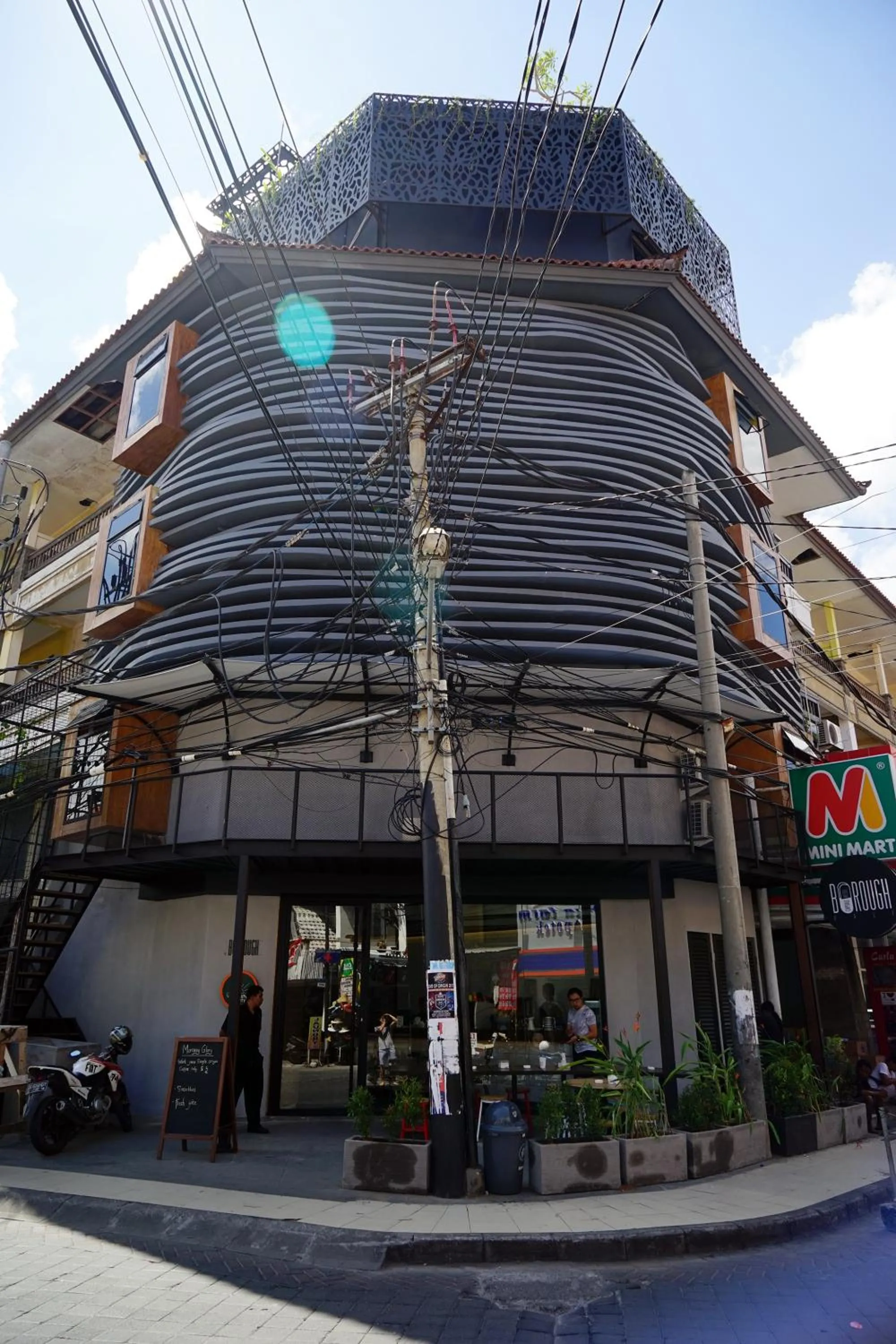 Facade/entrance in Borough Capsule Hostel Bali
