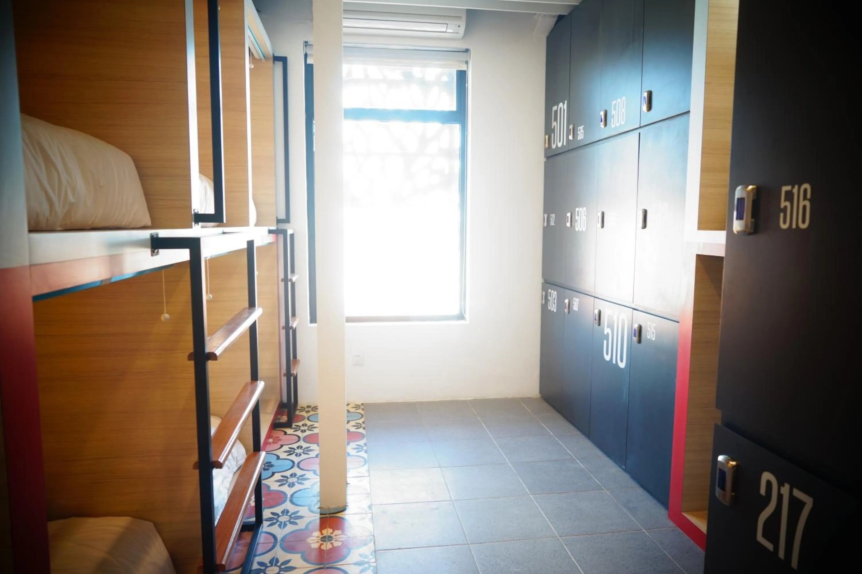 Bedroom in Borough Capsule Hostel Bali