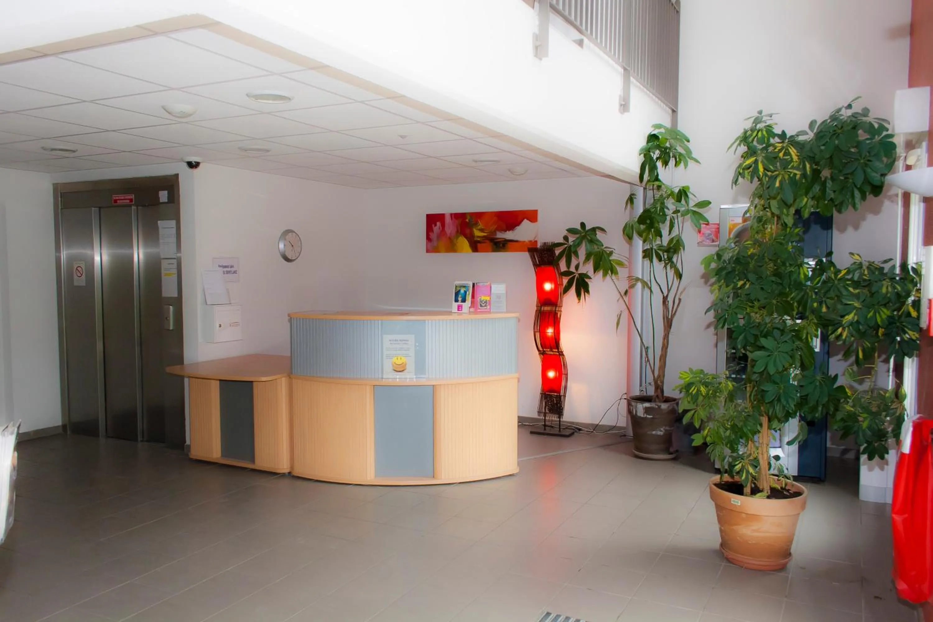 Lobby or reception in La Résidence Des Oliviers