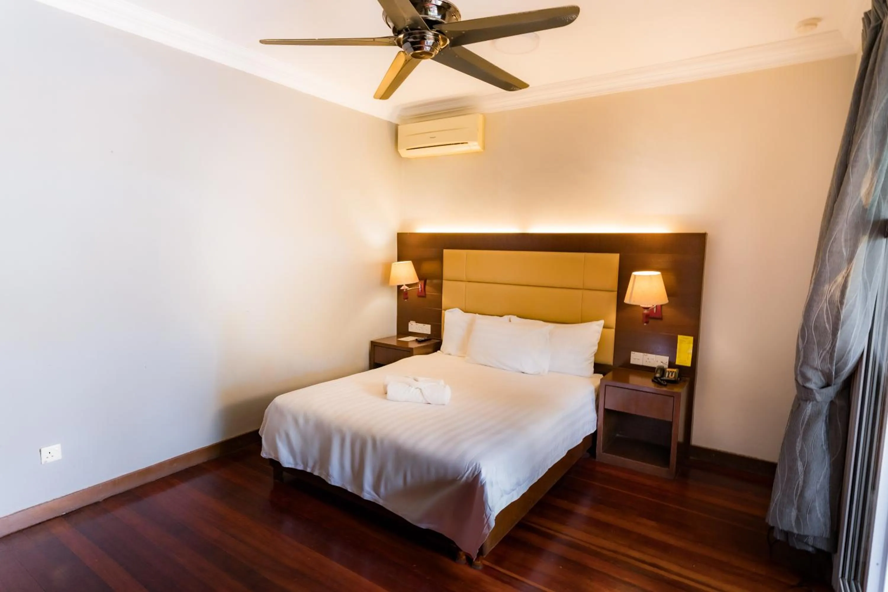 Photo of the whole room, Bed in Langkah Syabas Beach Resort