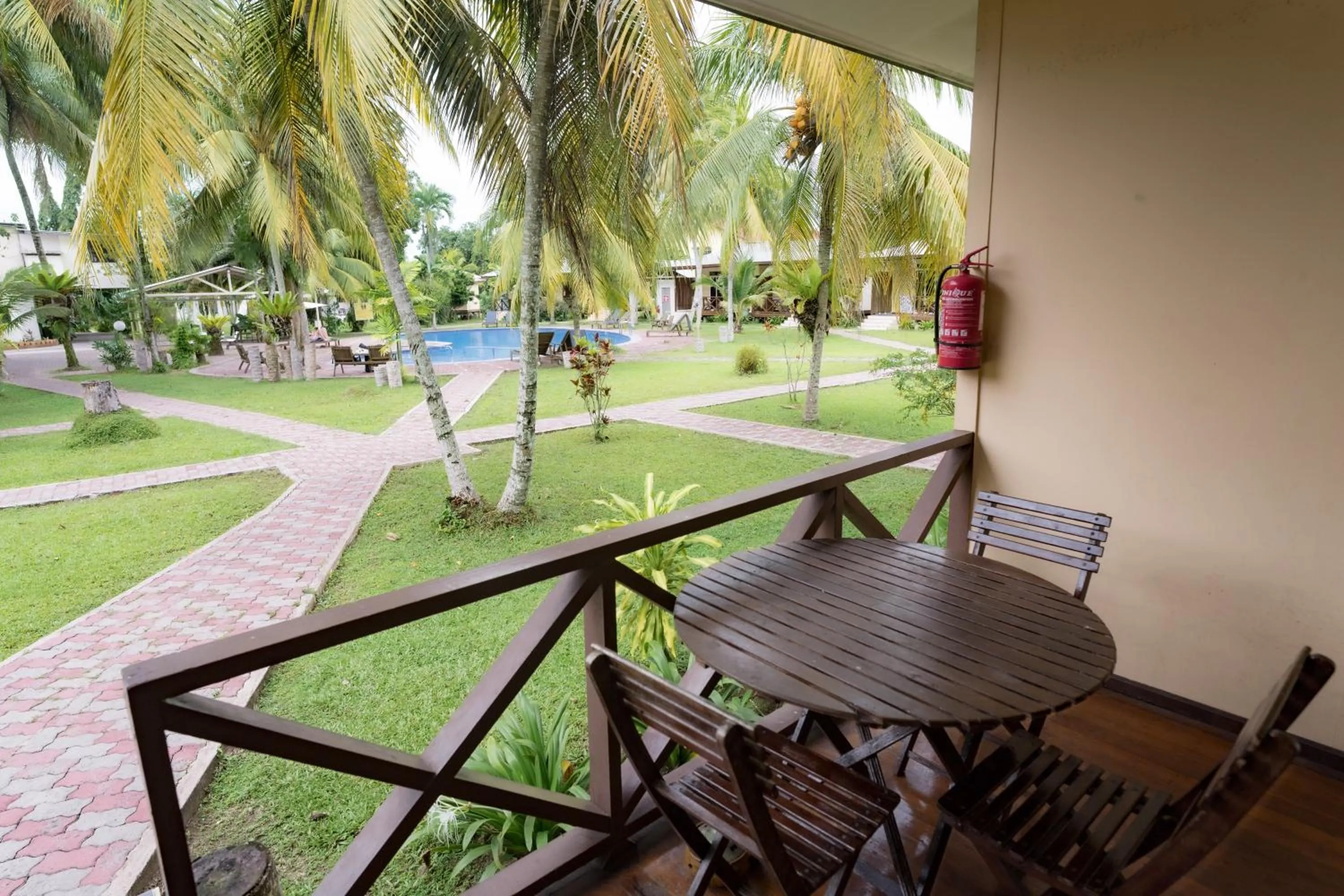 Garden in Langkah Syabas Beach Resort