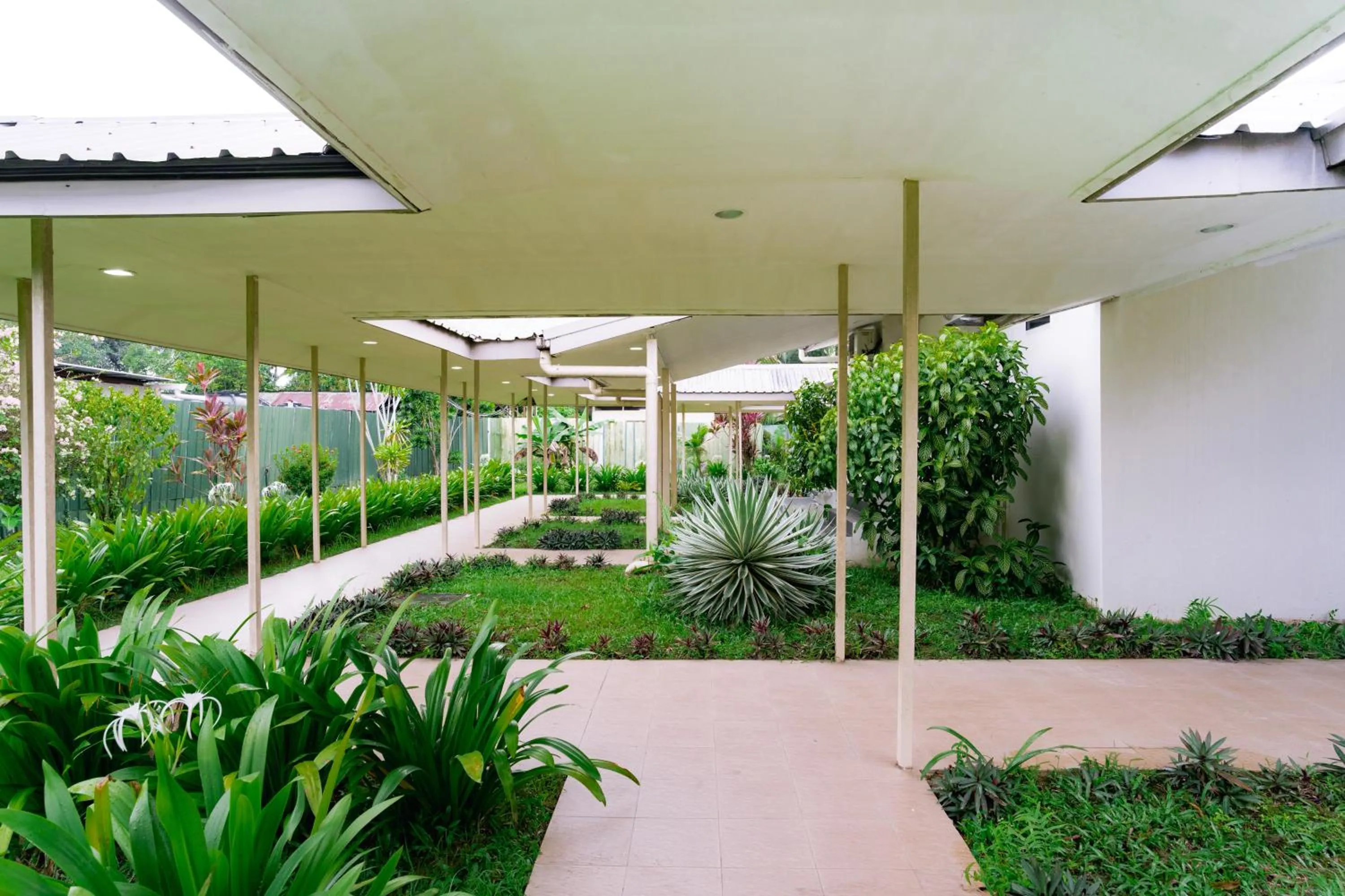 Garden in Langkah Syabas Beach Resort