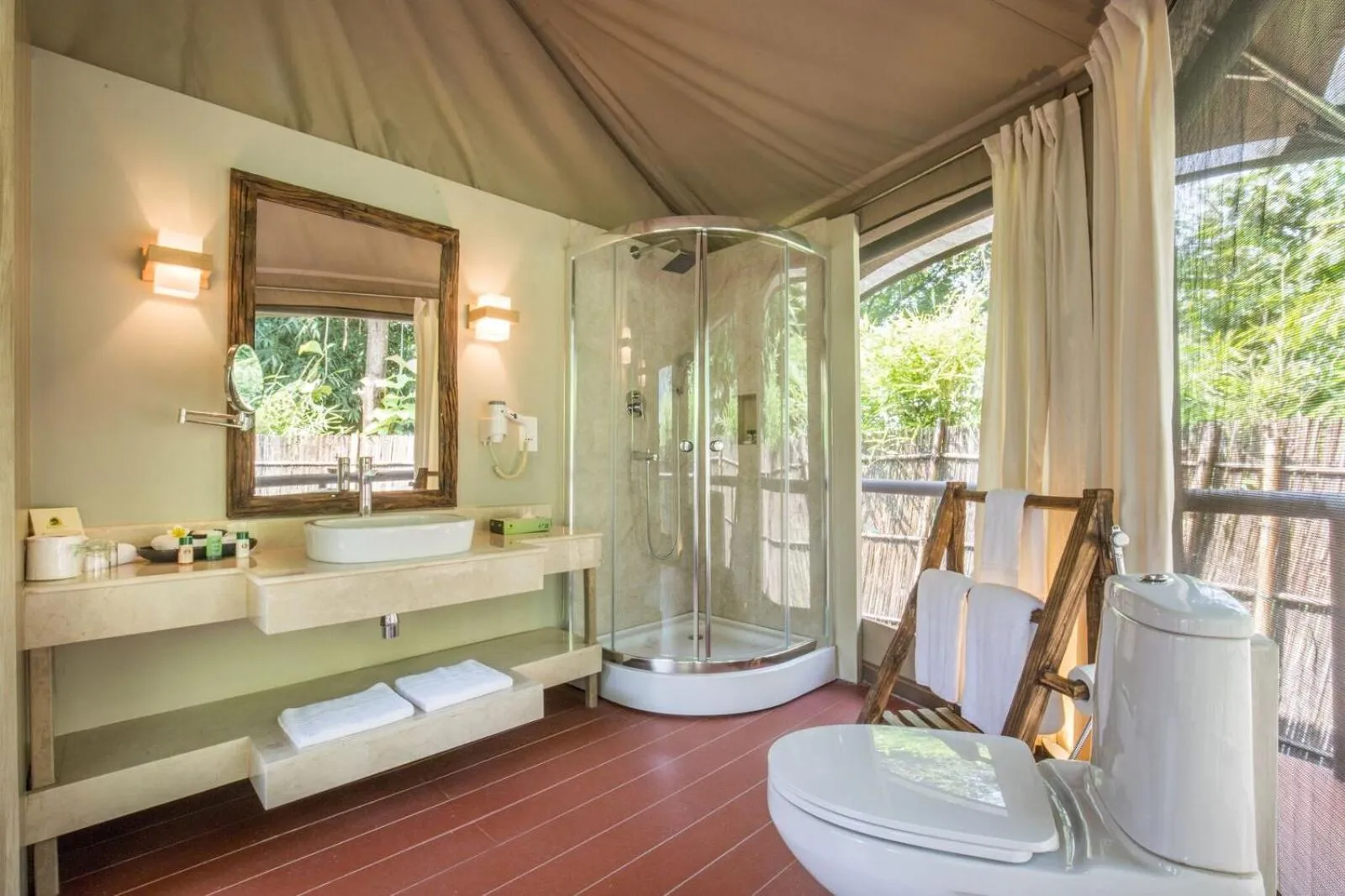 Bathroom in Jagatpur Lodge by Annapurna