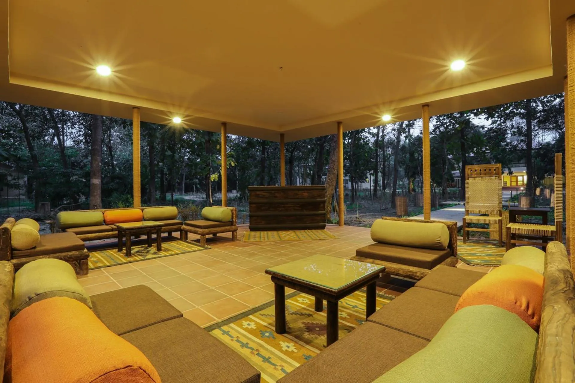 Lobby or reception in Jagatpur Lodge by Annapurna