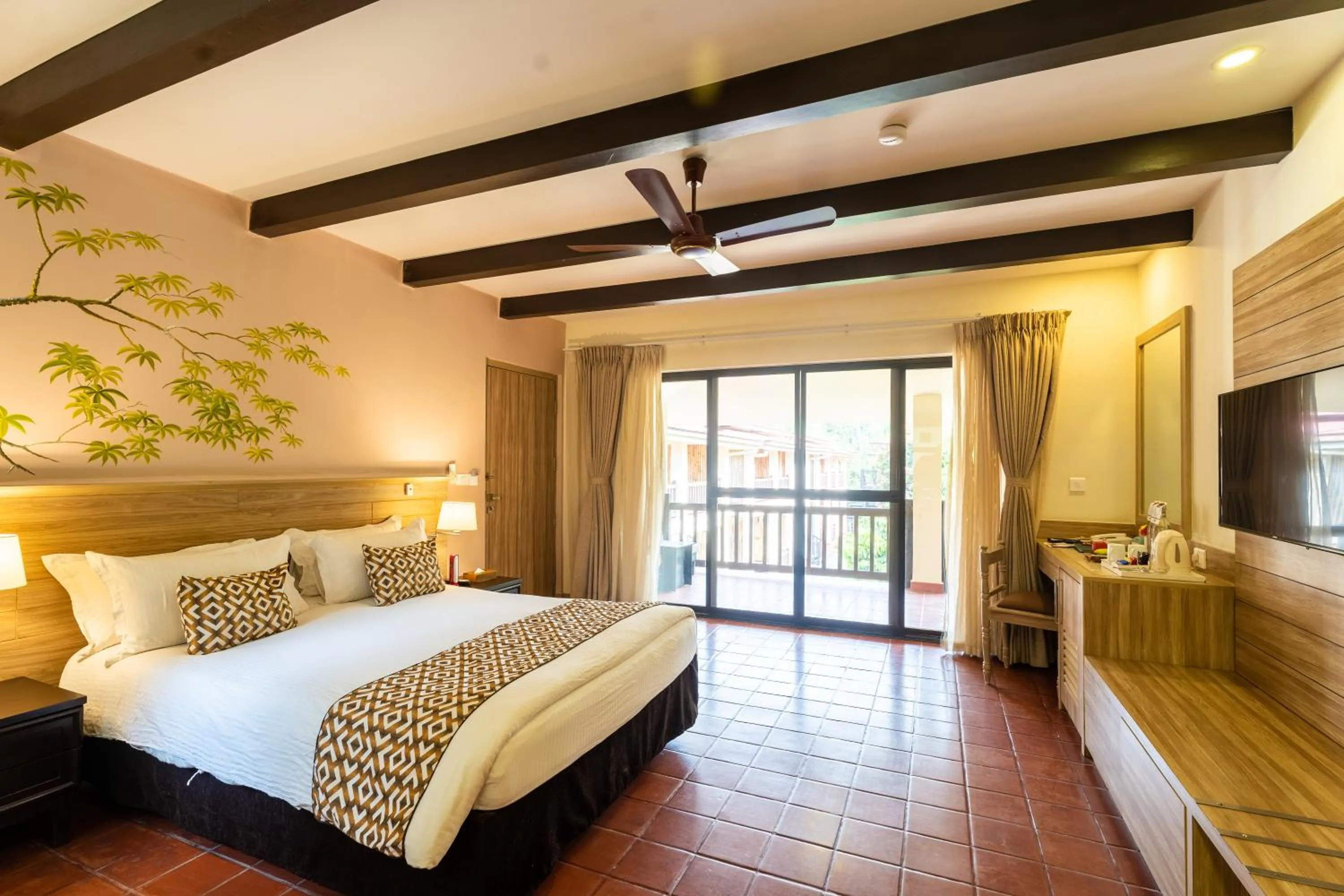 Bed in Jagatpur Lodge by Annapurna