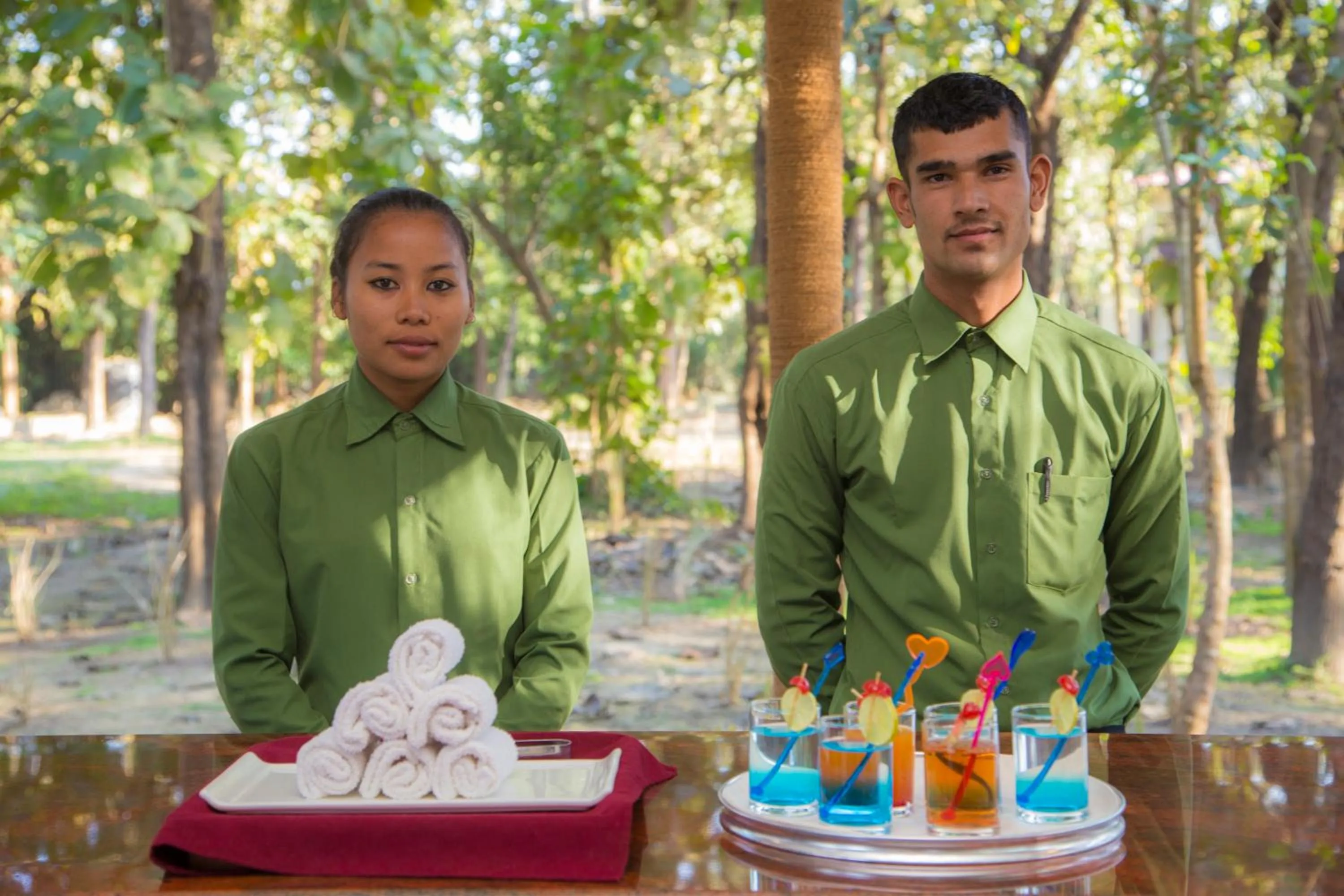 Lobby or reception in Jagatpur Lodge by Annapurna