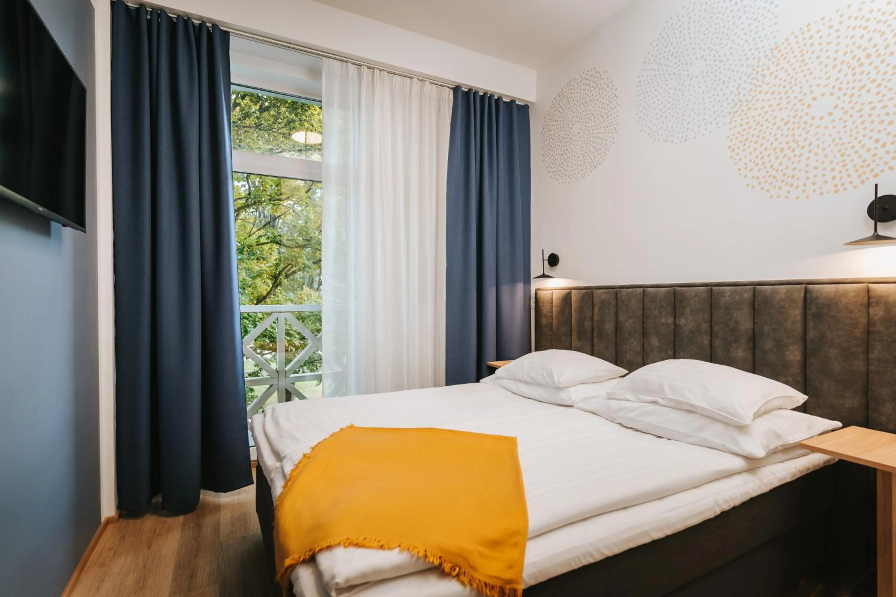 Bed in Hestia Hotel Haapsalu SPA