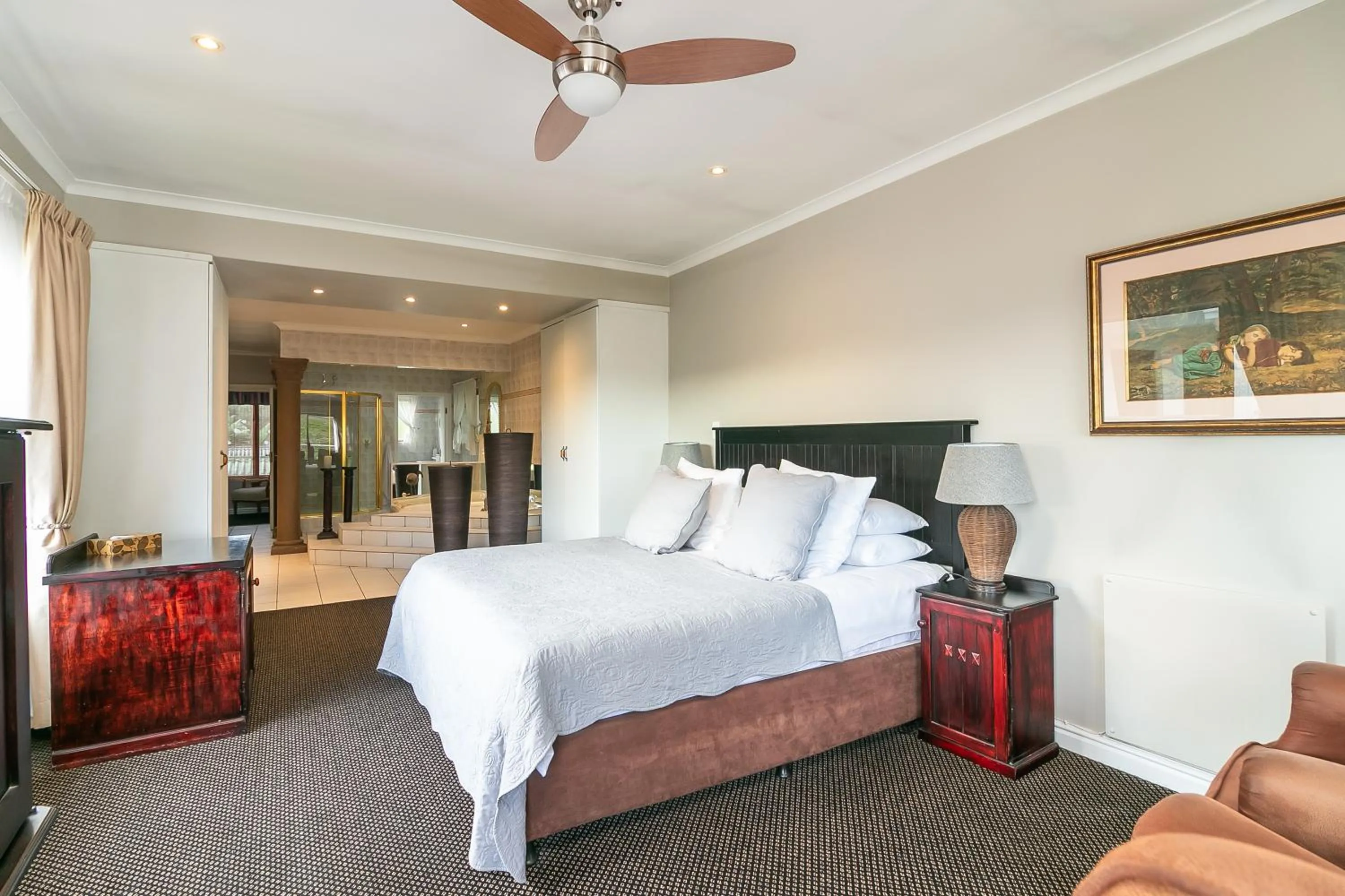 Bed in Waterfront Lodge