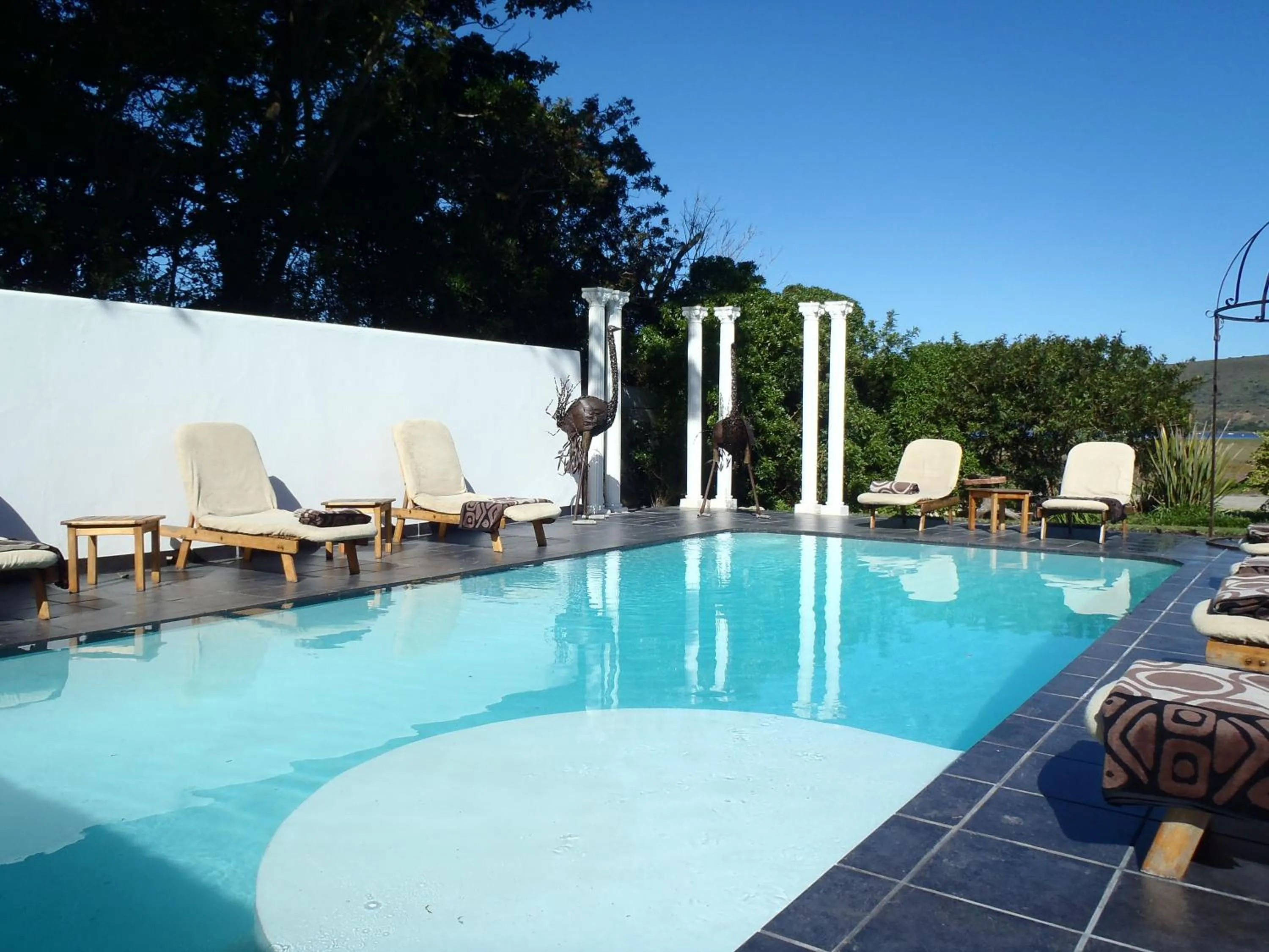 Swimming pool in Waterfront Lodge
