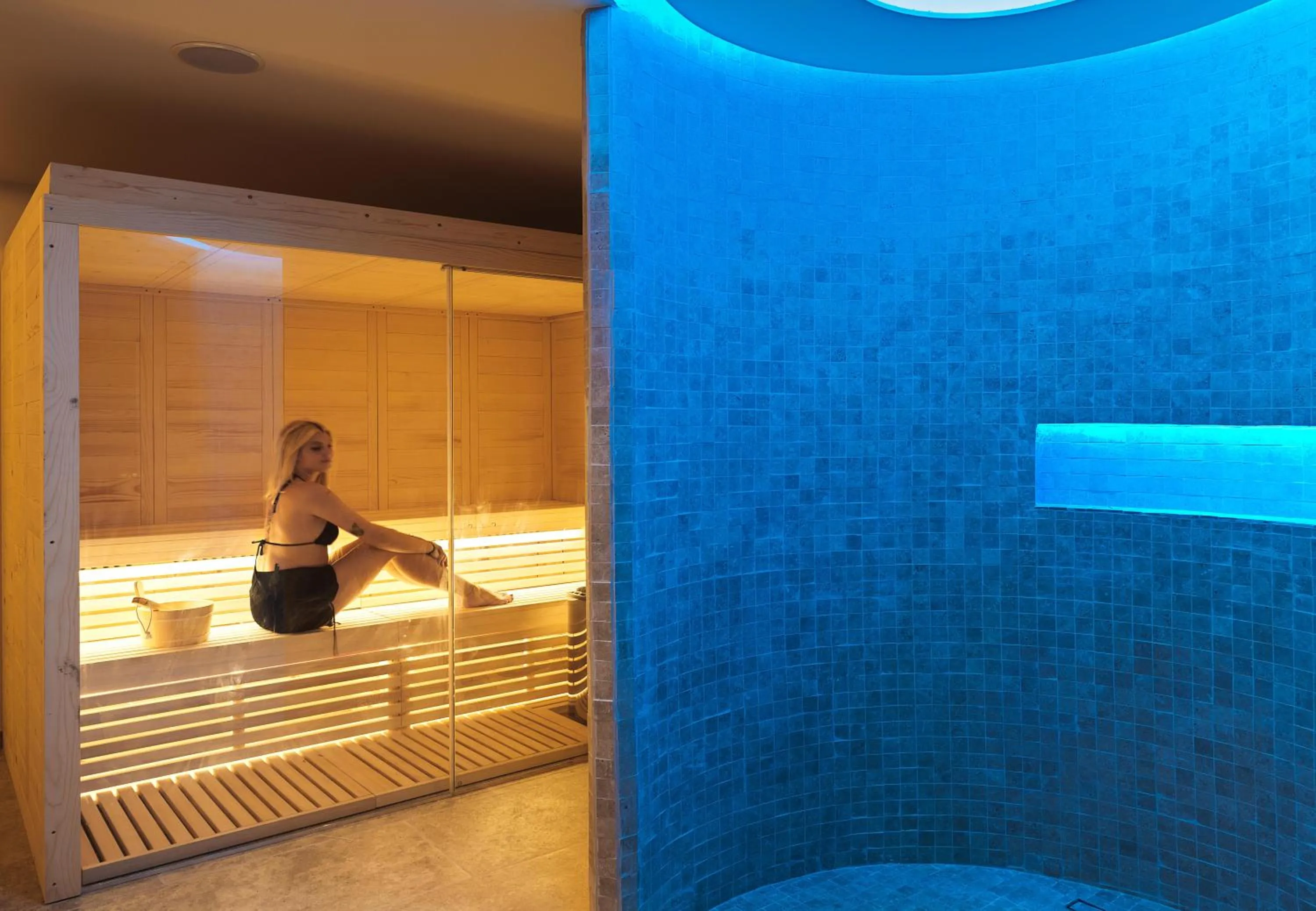 Sauna in Leonardo Kolymbia Resort Rhodes