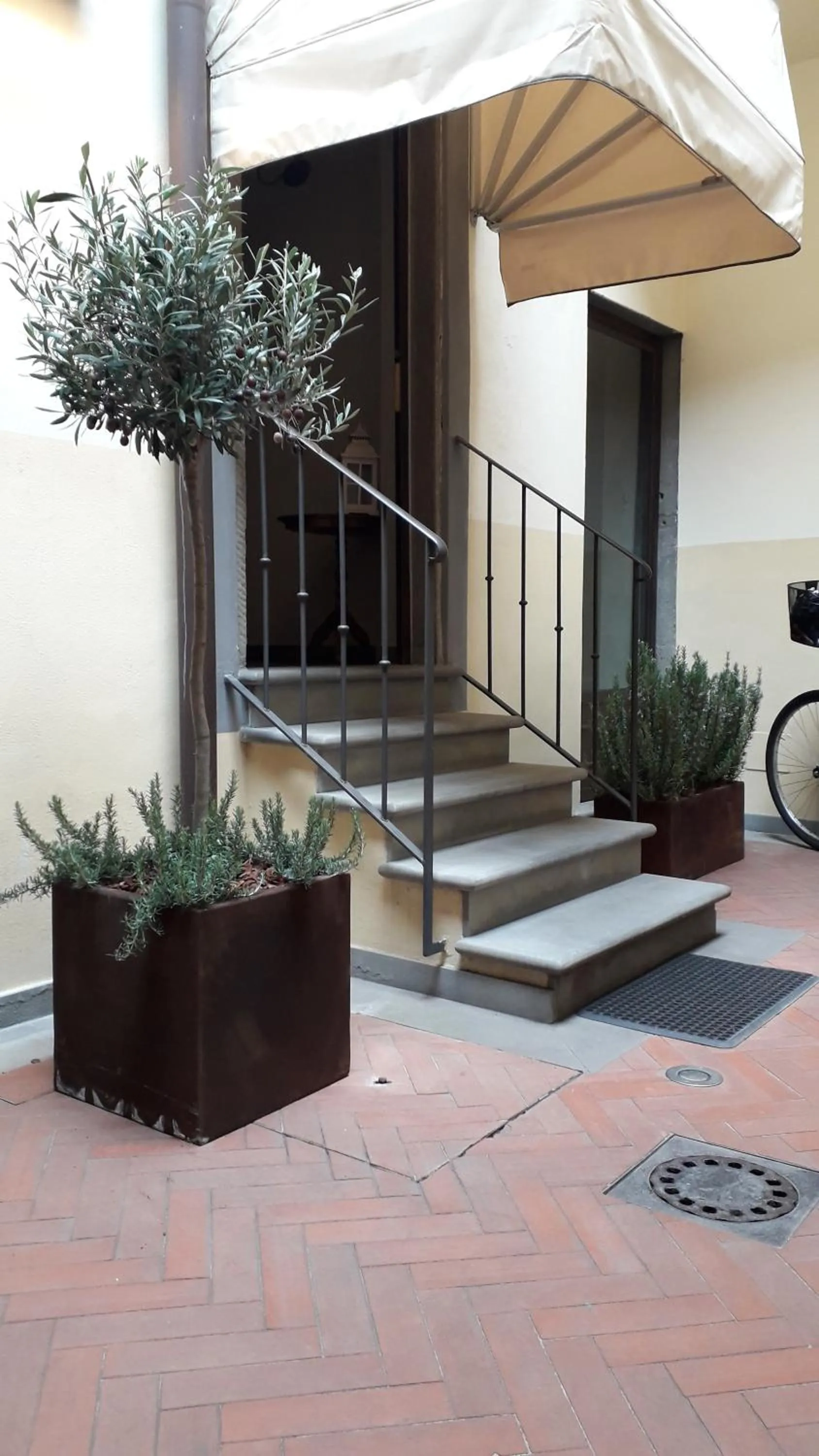 Patio in Accademia Residence
