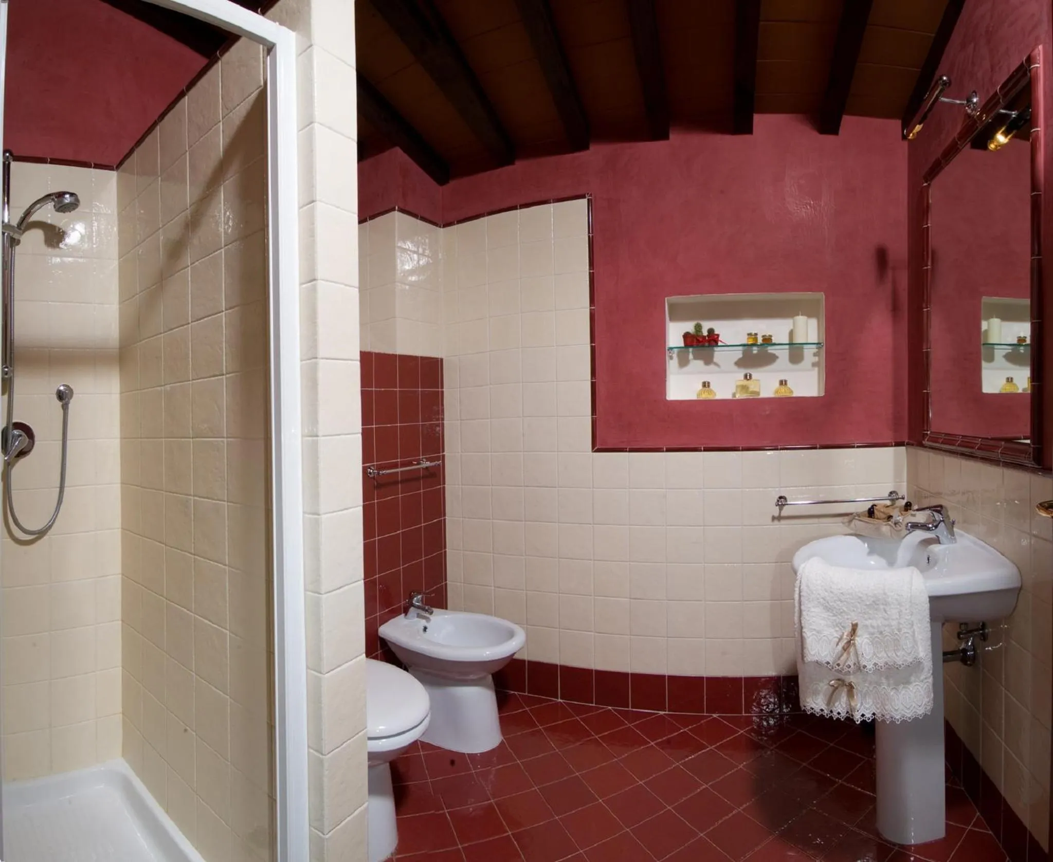 Bathroom in Accademia Residence