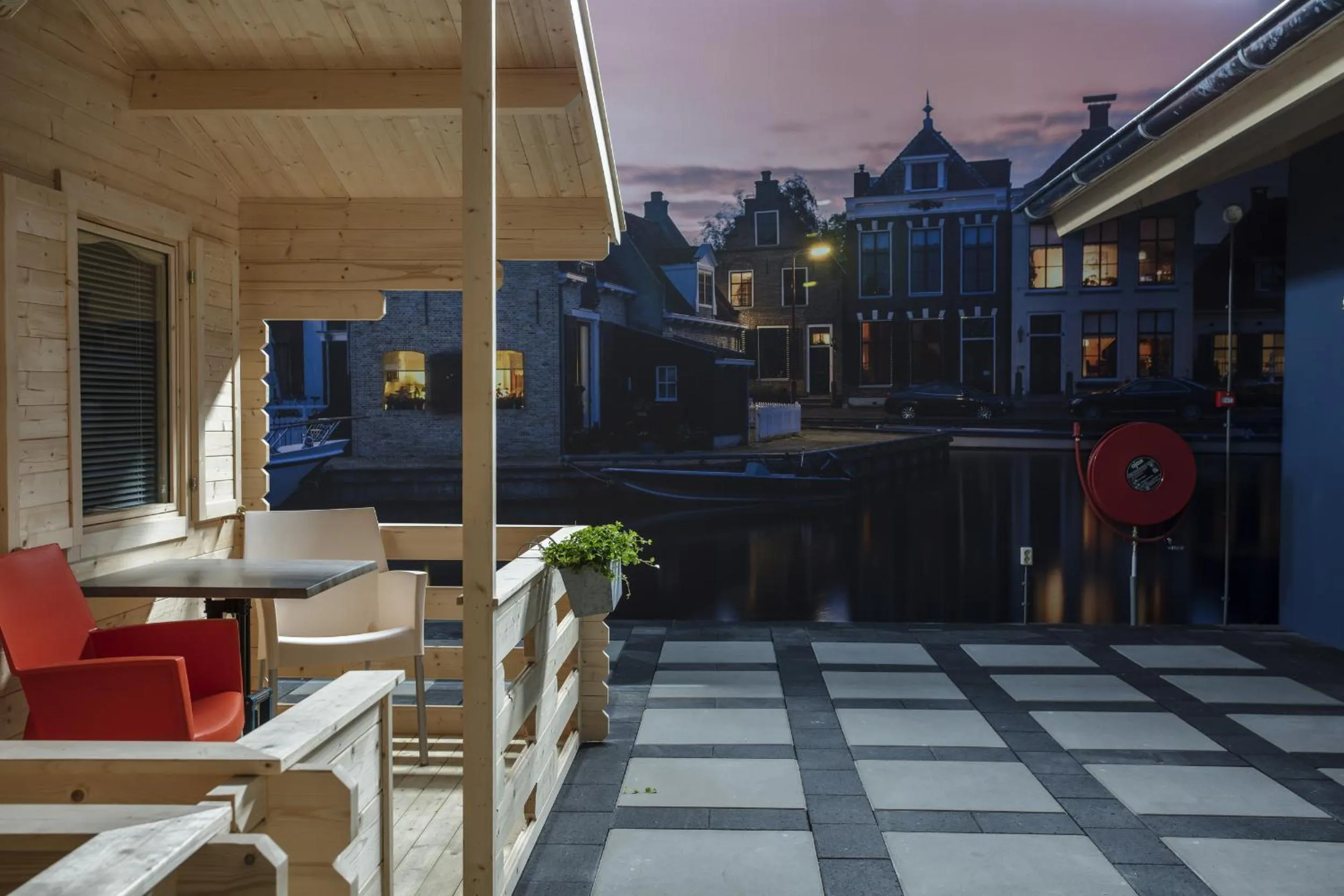 Property building in Lodgehotel de Lelie