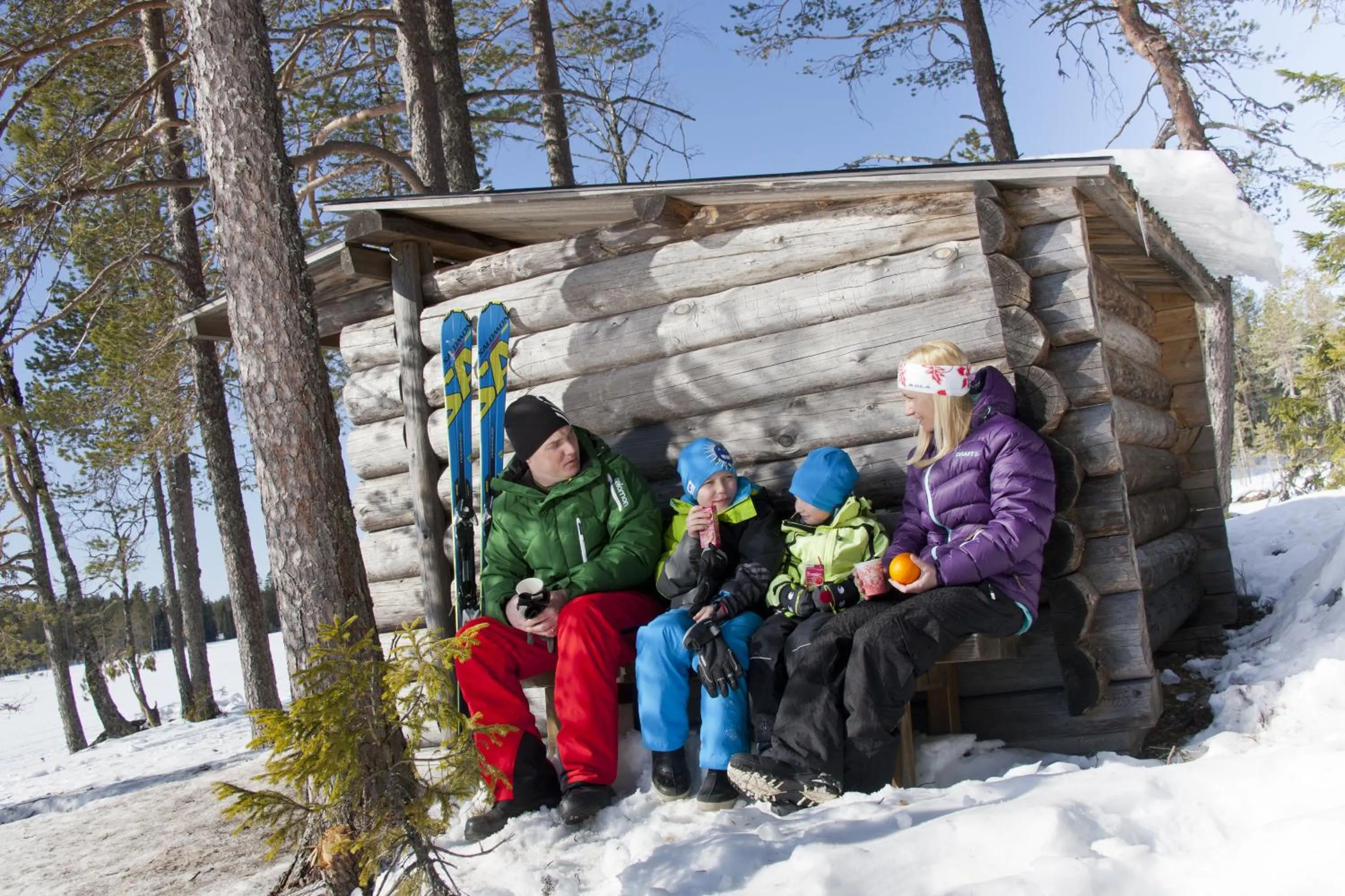 Winter in Orsa Grönklitt