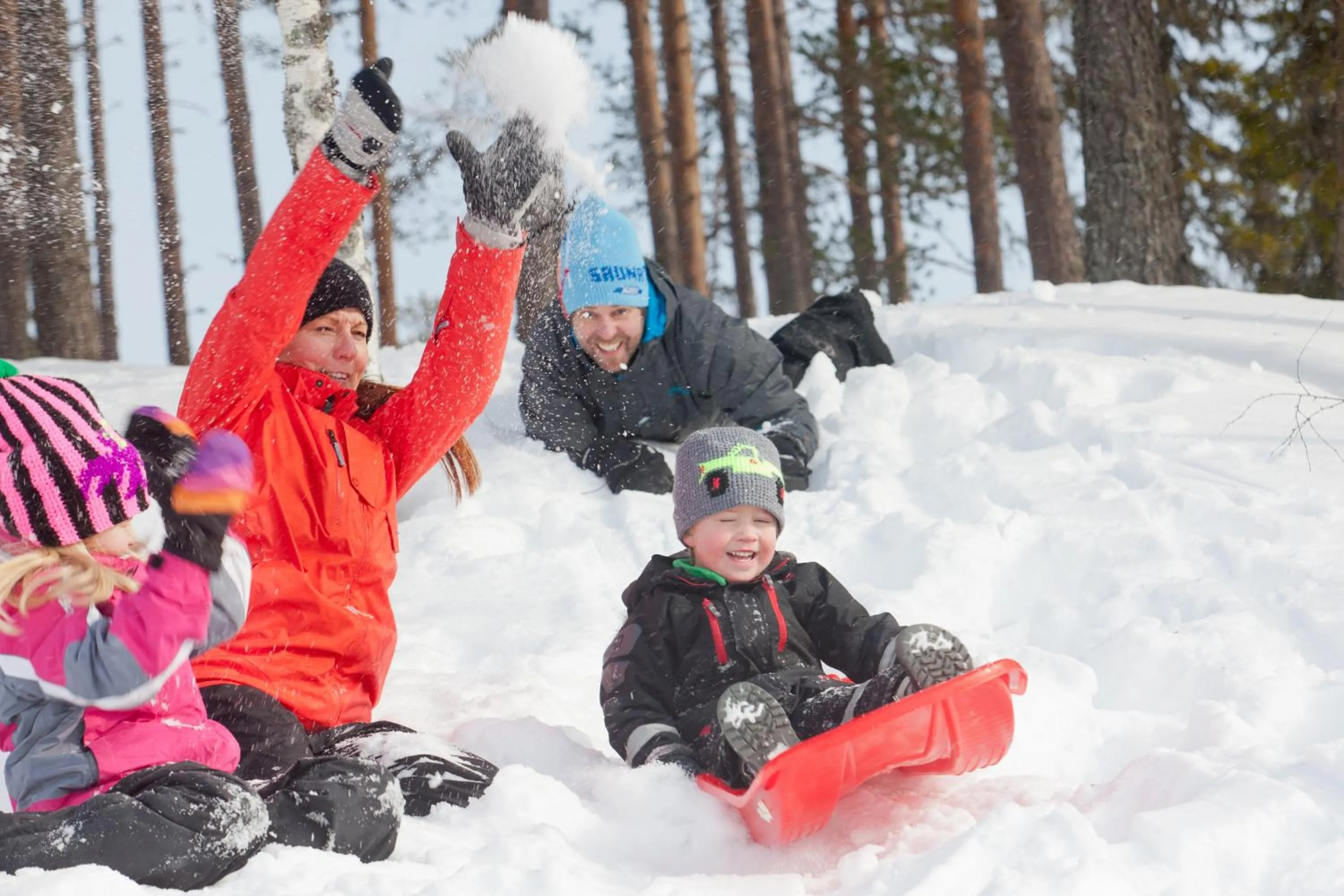 Winter in Orsa Grönklitt