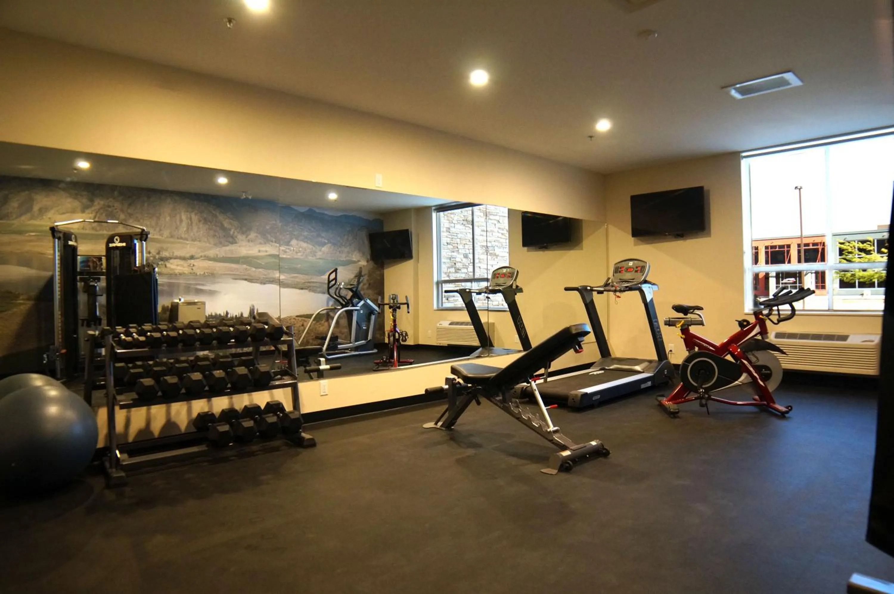 Fitness centre/facilities in Best Western Plus Merritt Hotel