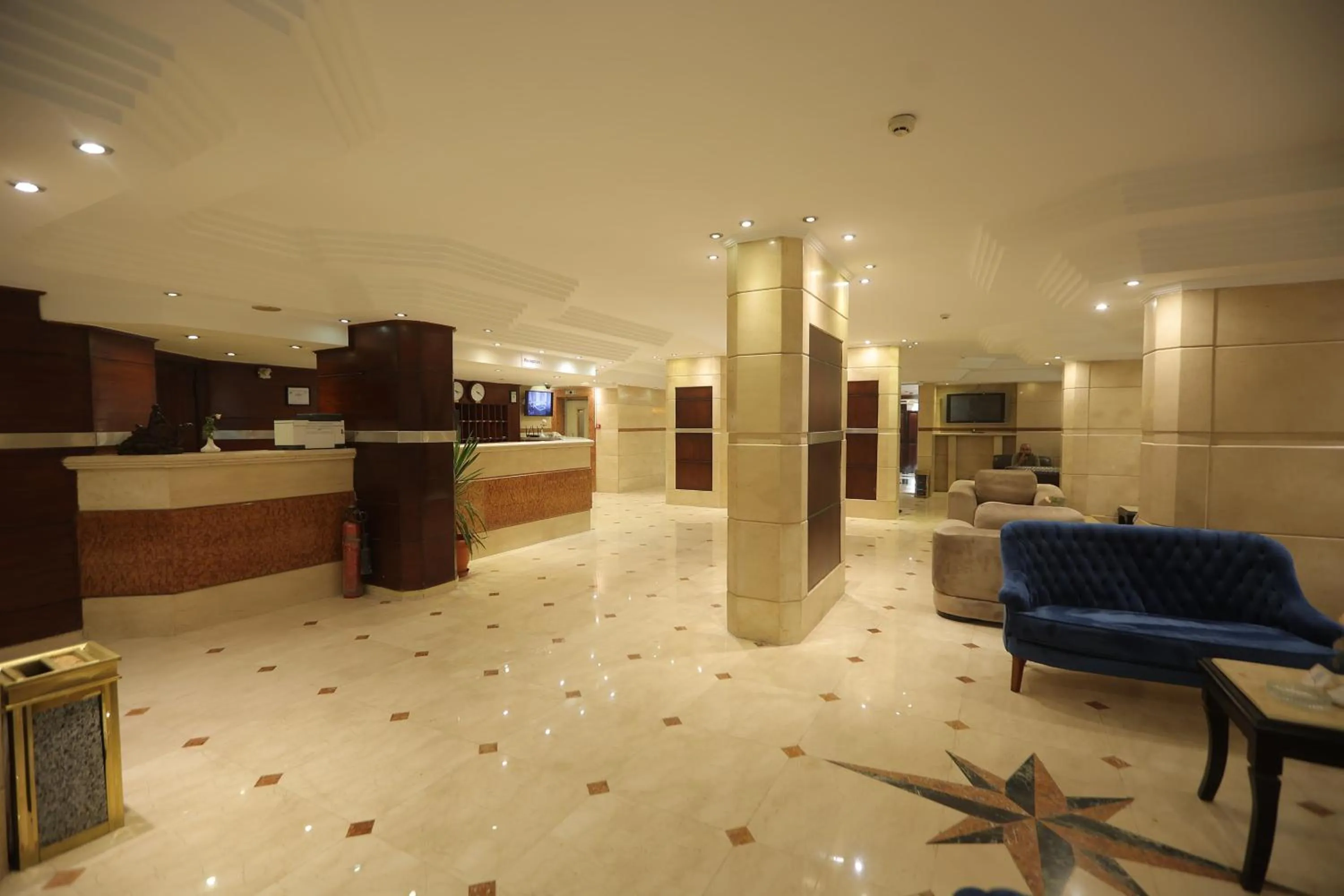 Lobby or reception in Aura Inn Hotel Cairo