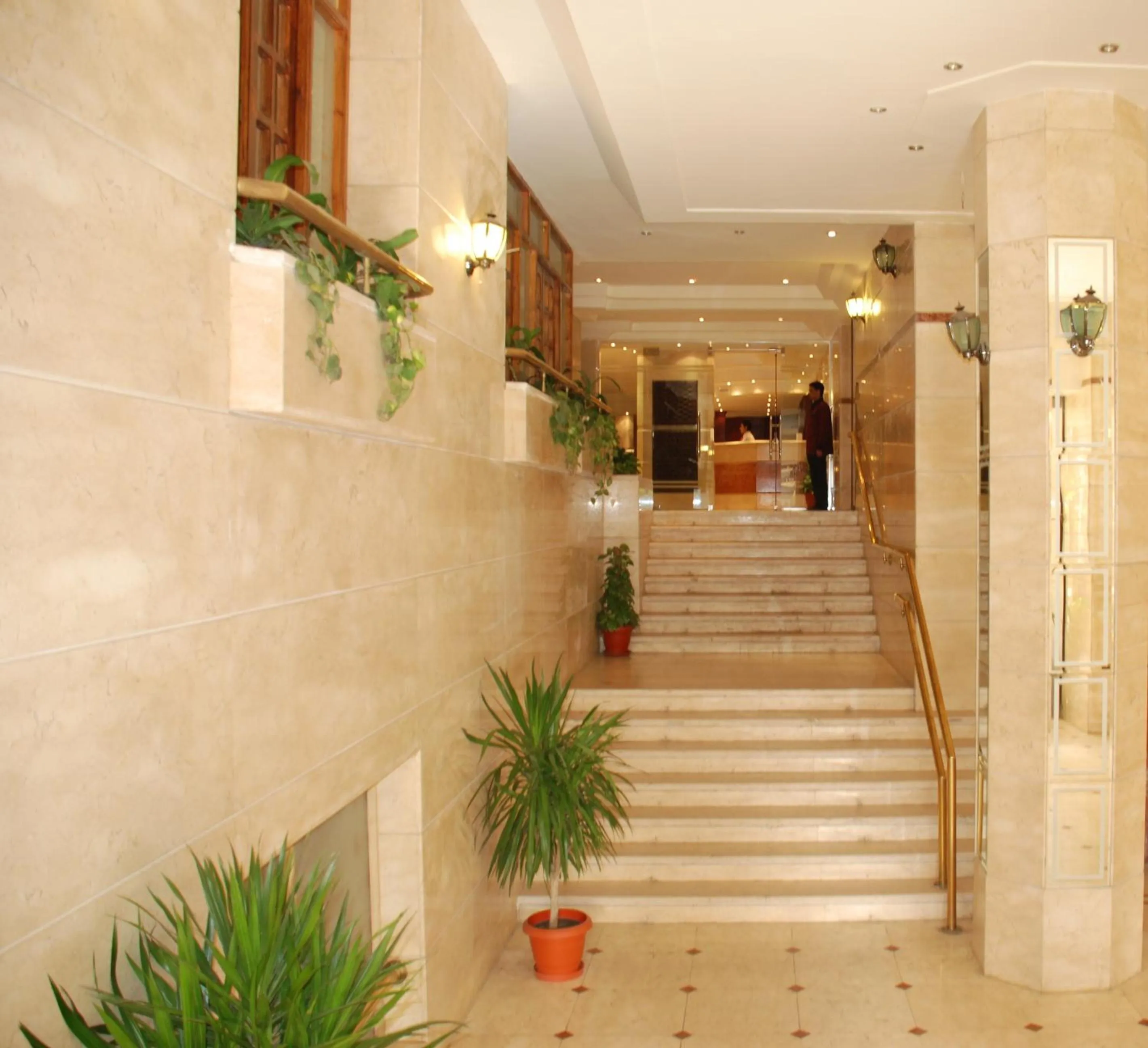 Facade/entrance in Aura Inn Hotel Cairo