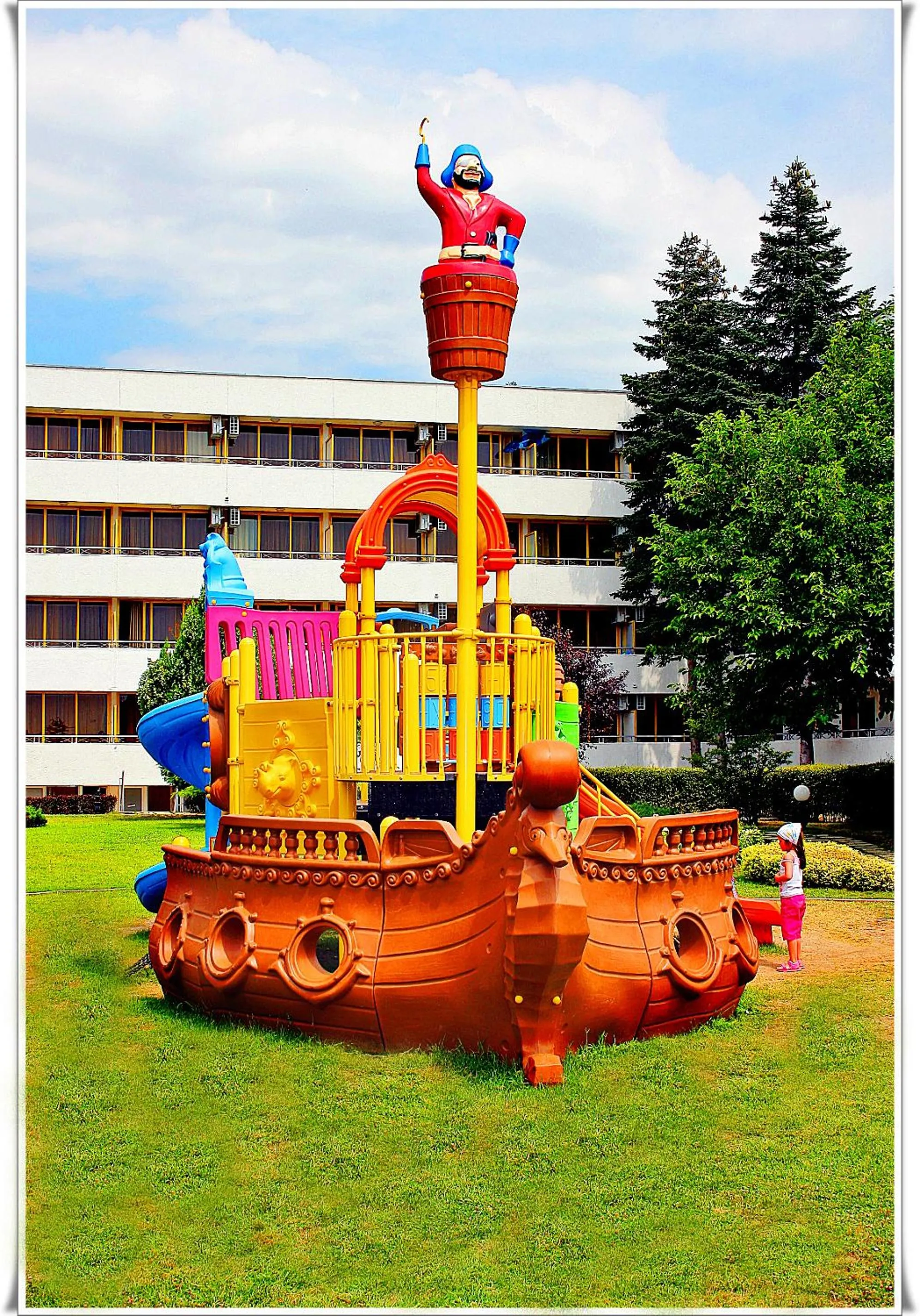 Children play ground in Kaliakra Mare Hotel - All Inclusive