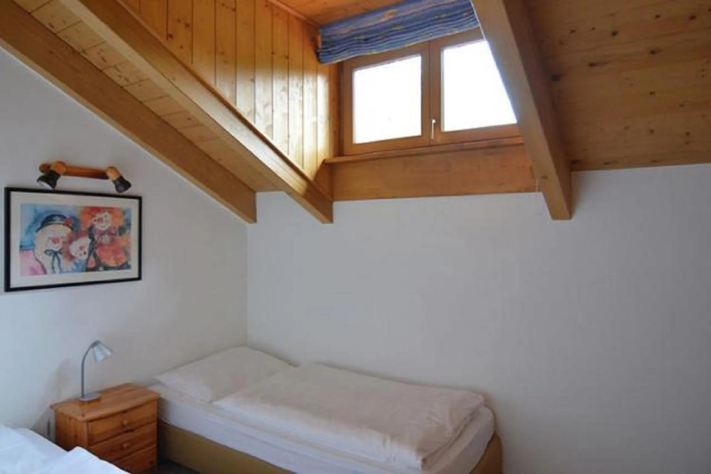 Bedroom, Bed in Ferienhäuser "In der Waldperle"