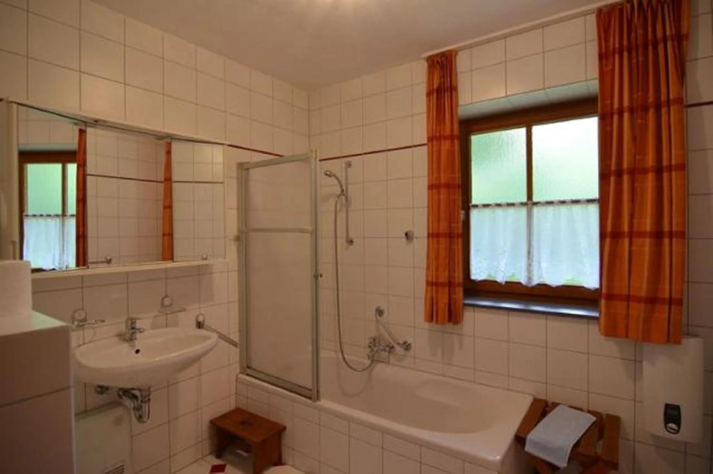 Bathroom in Ferienhäuser "In der Waldperle"
