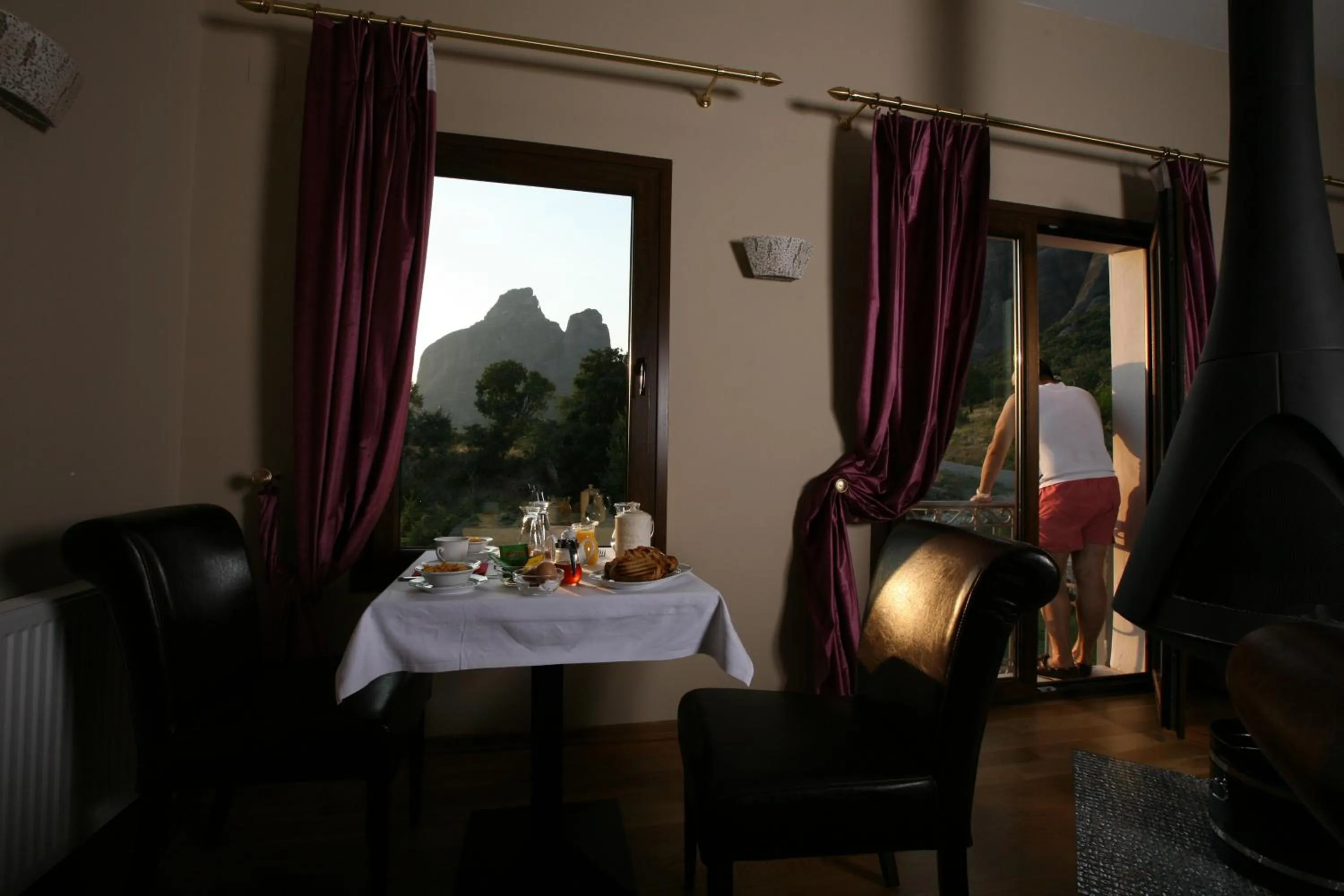 Seating area in Epavlis Meteora Suites Hotel