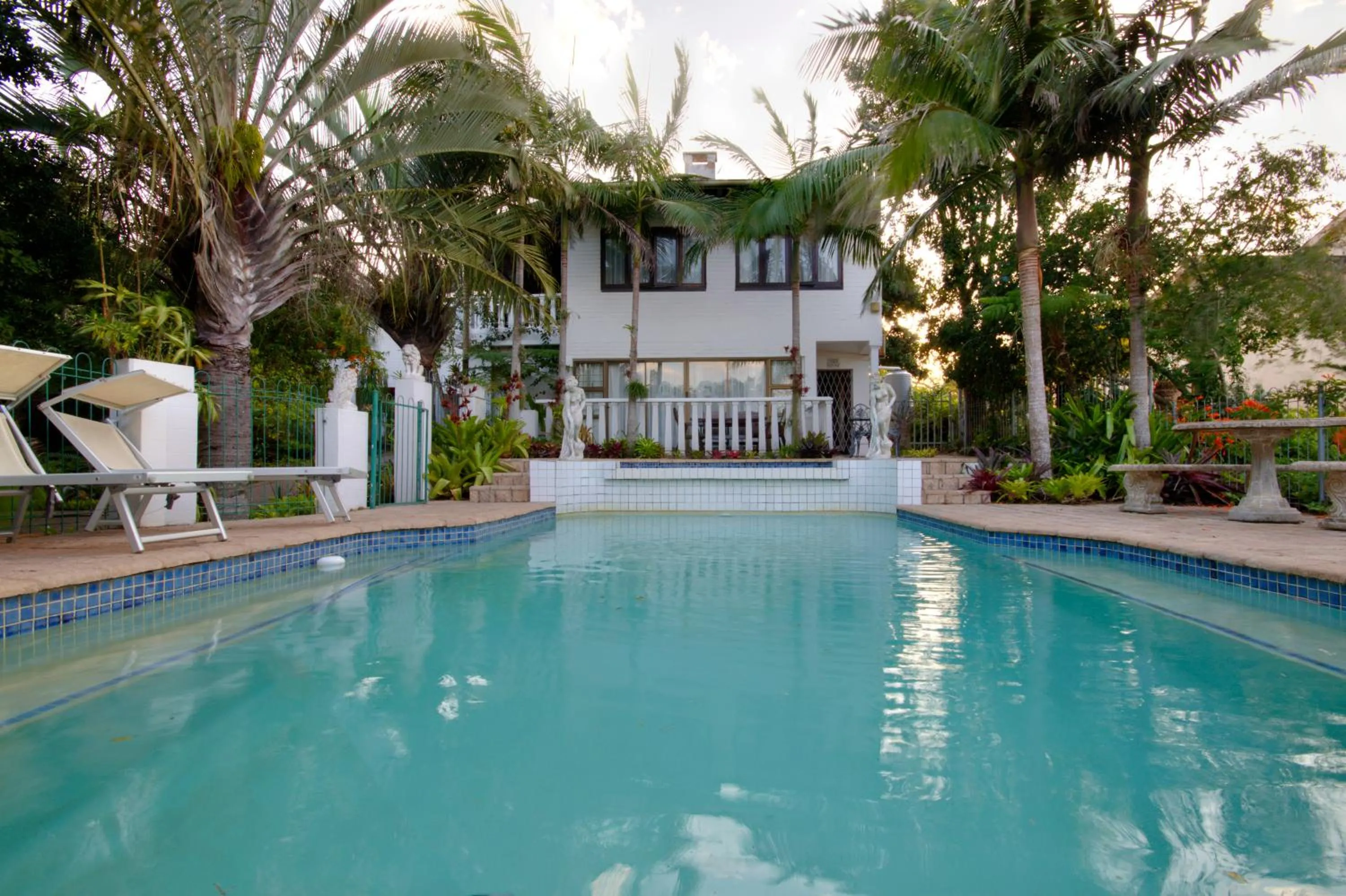 Swimming pool in St. Lucia Wetlands Guest House