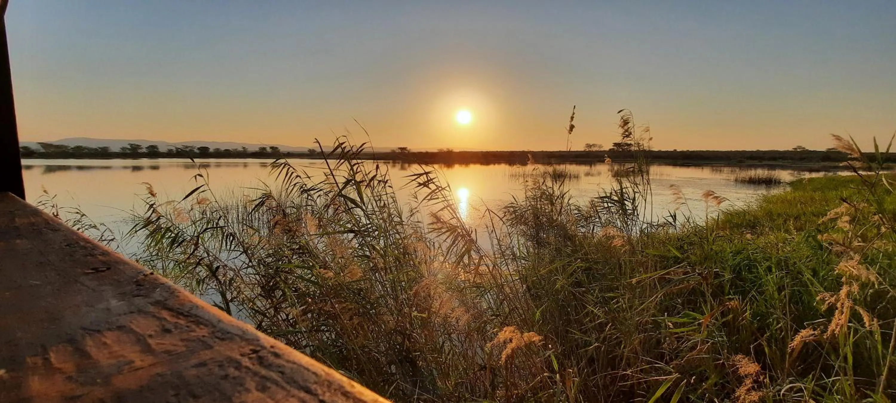 Text overlay in St. Lucia Wetlands Guest House