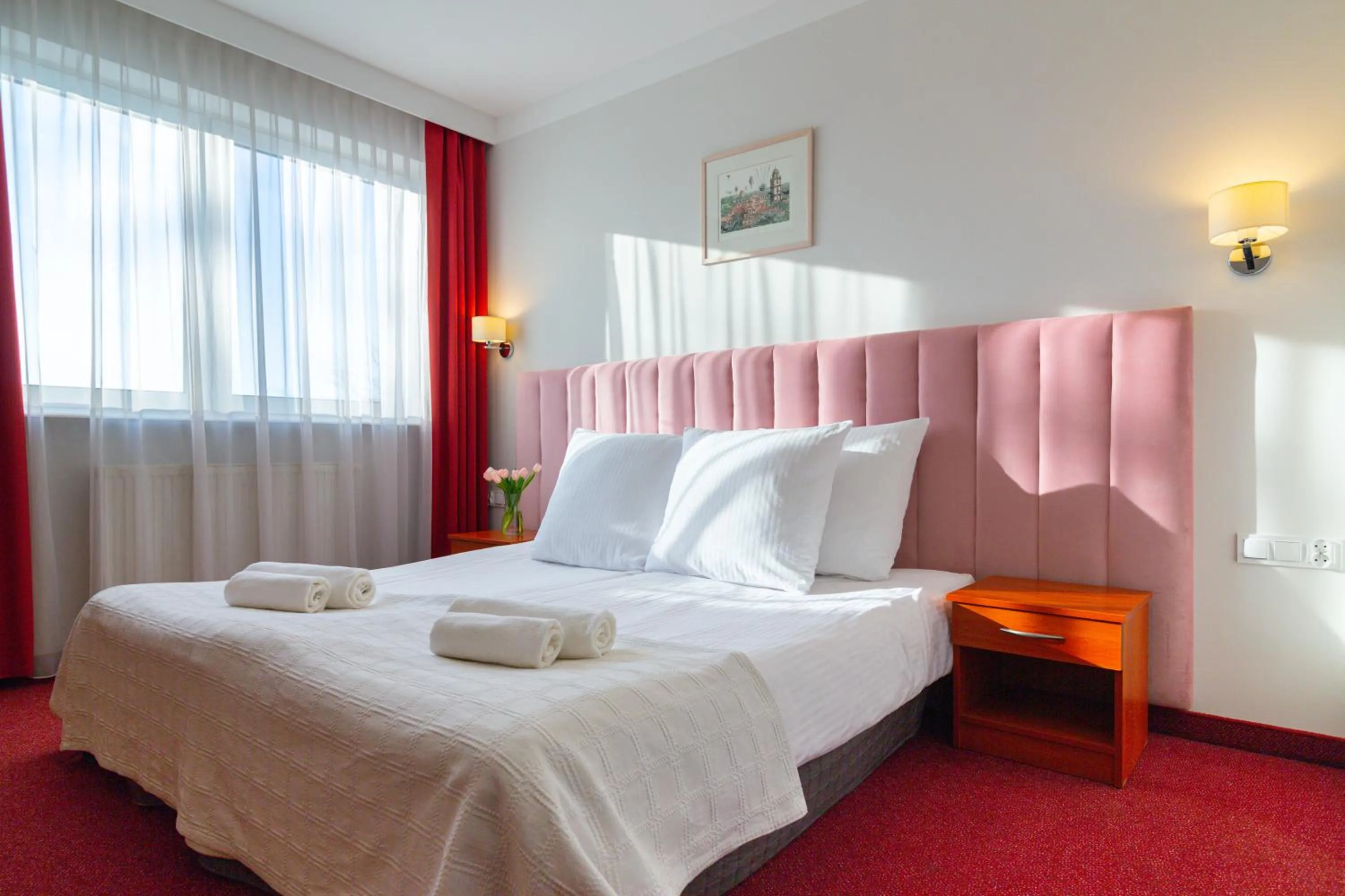 Bed in Hotel Victoria