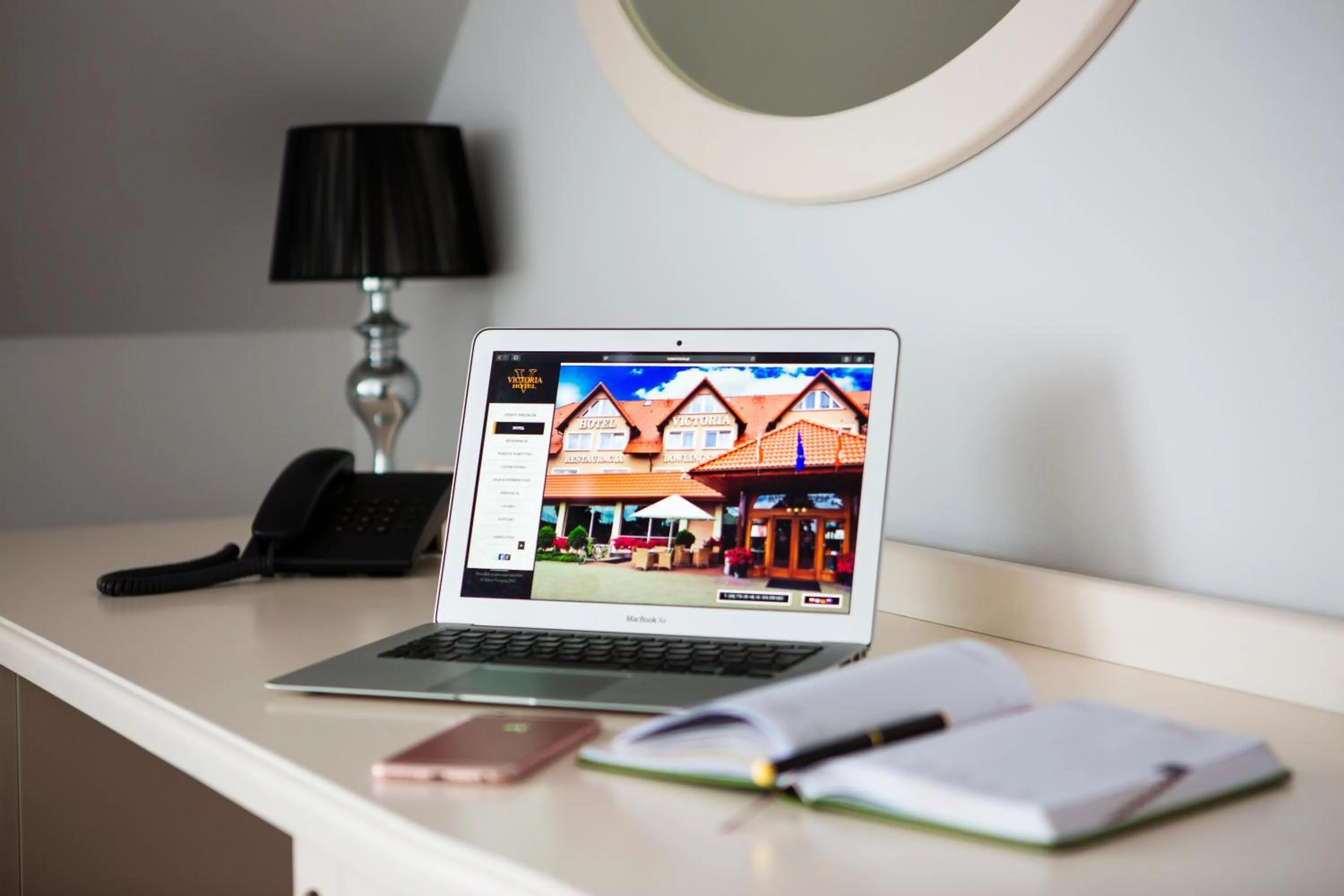 Living room in Hotel Victoria