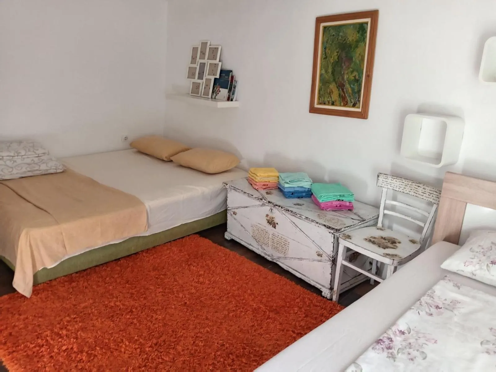 Bed in centuries old Ethno House Đurović