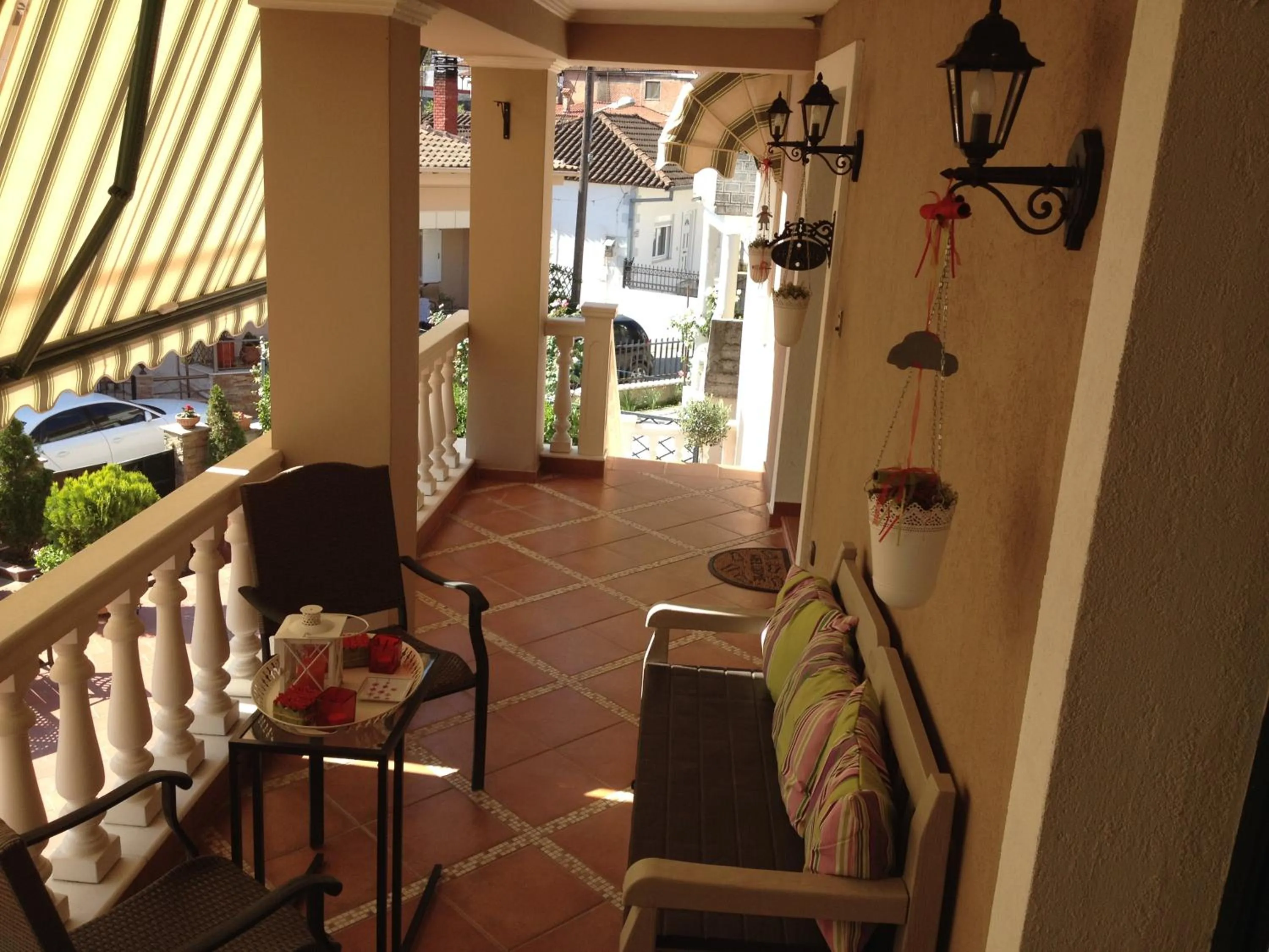 Balcony/Terrace in Luxury Family Villa Meteora