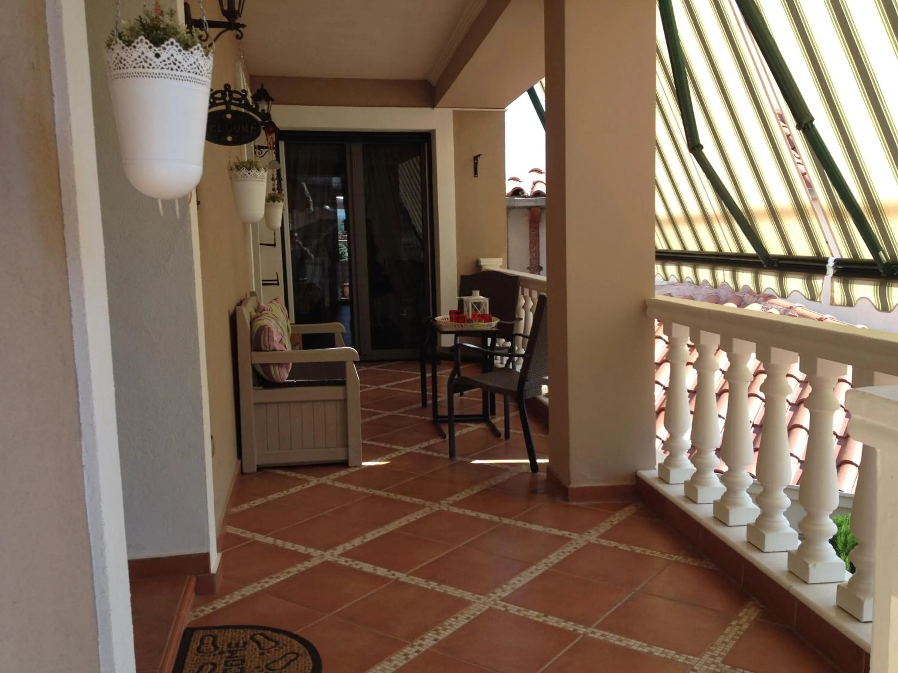 Balcony/Terrace in Luxury Family Villa Meteora