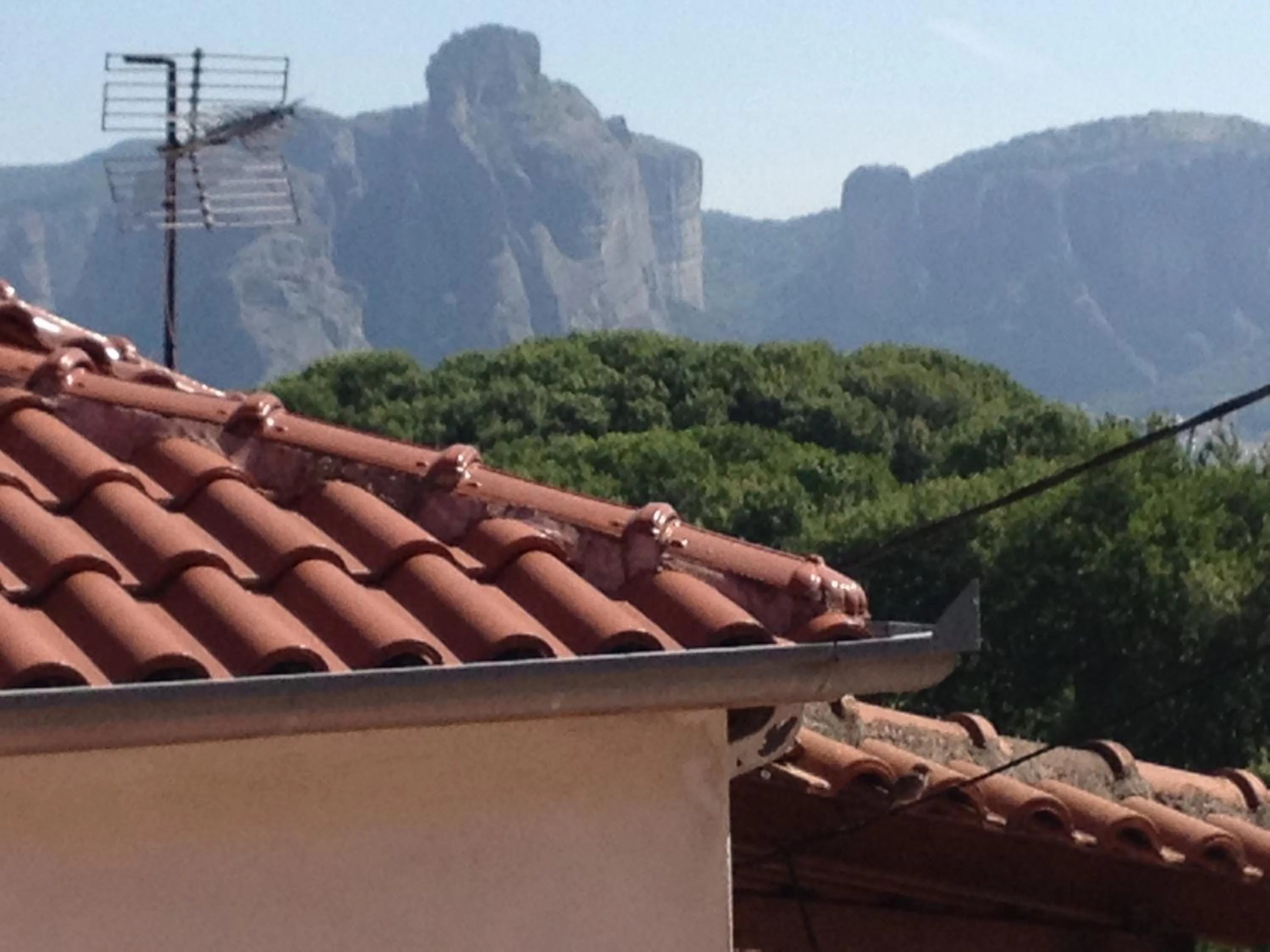 Landmark view in Luxury Family Villa Meteora