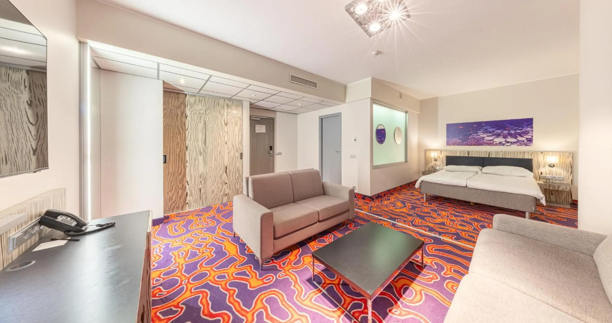 Bedroom, Bed in Tallink Spa & Conference Hotel