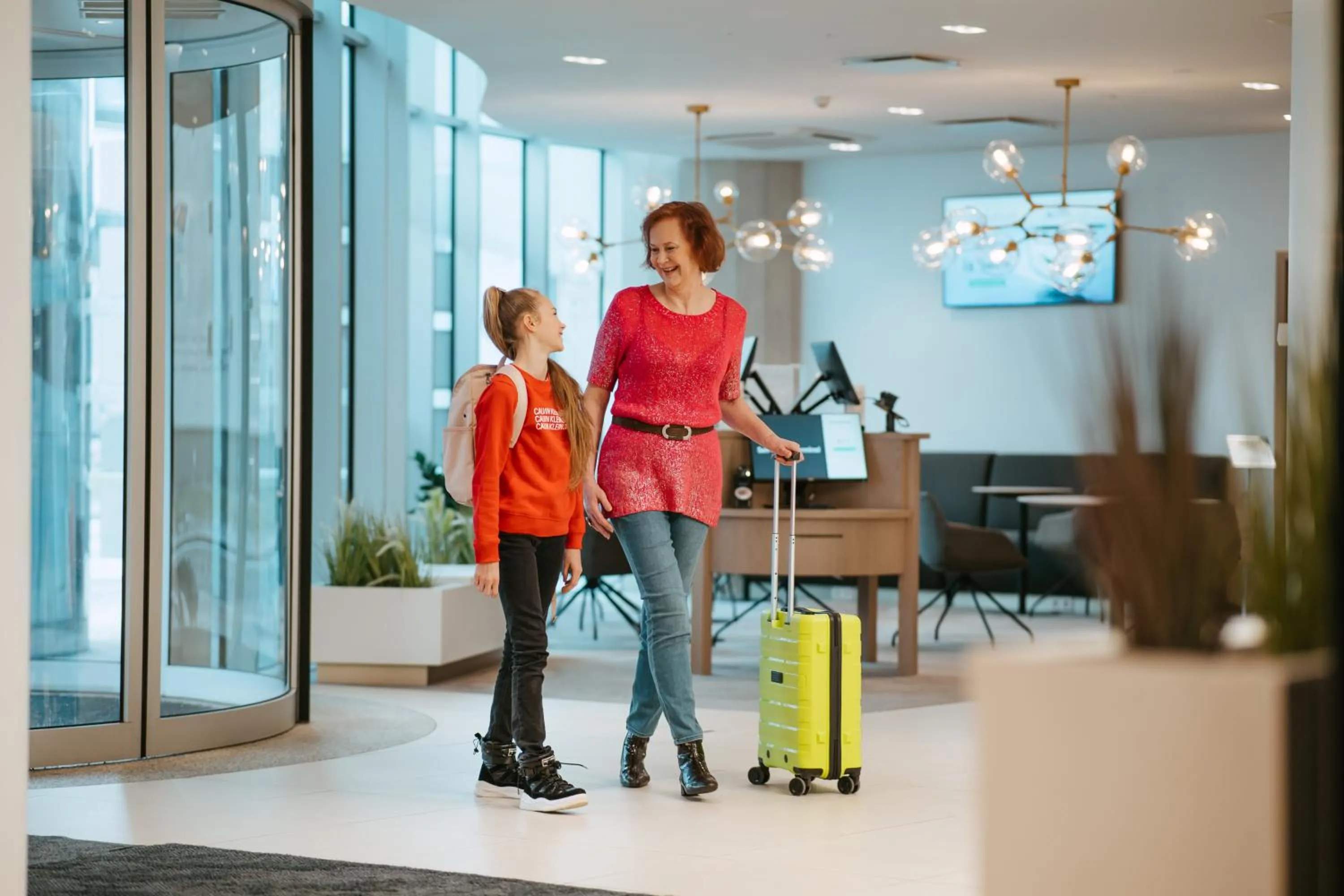 Lobby or reception in Tallink Spa & Conference Hotel